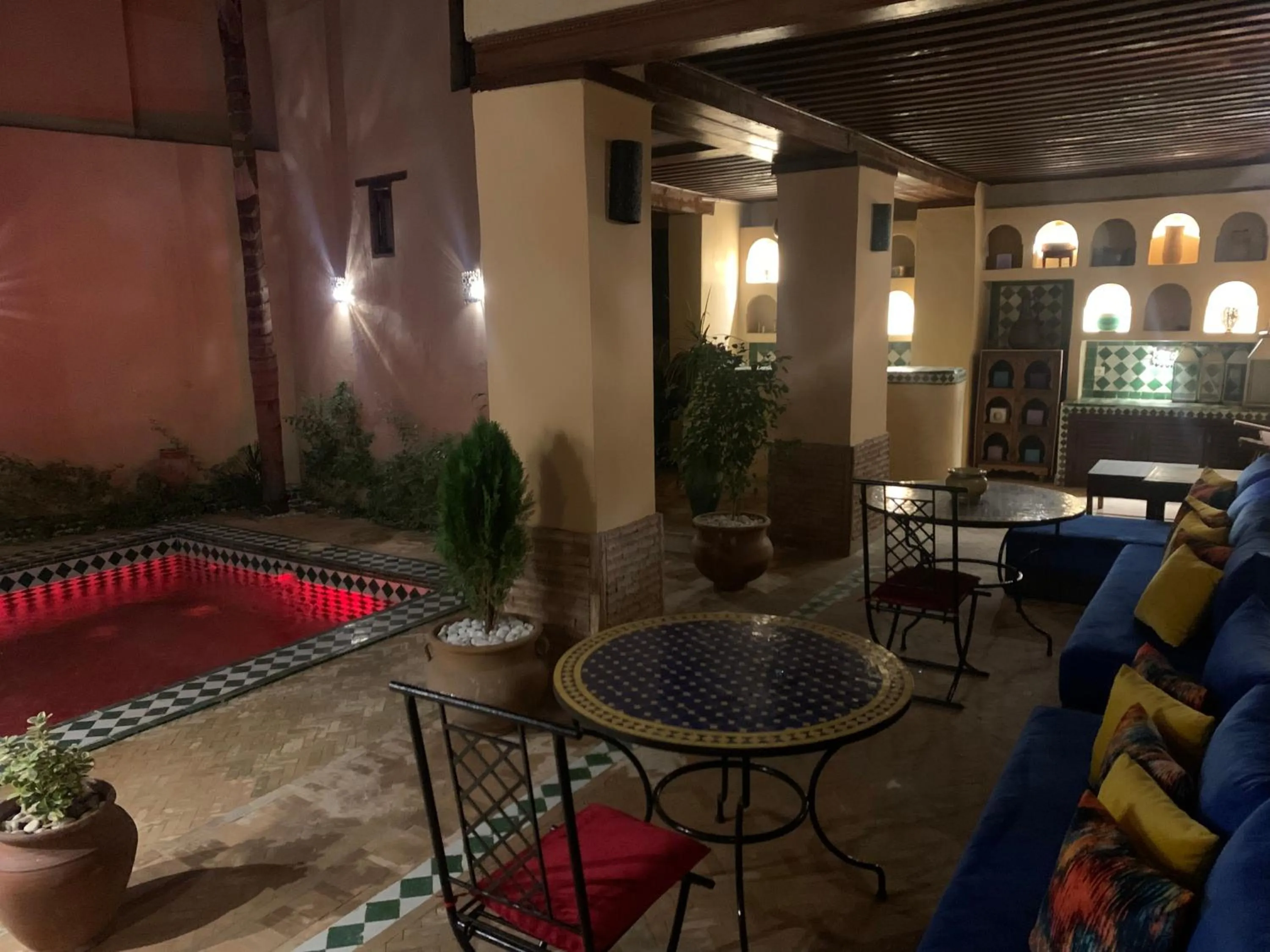Patio in Riad Dar Pierre