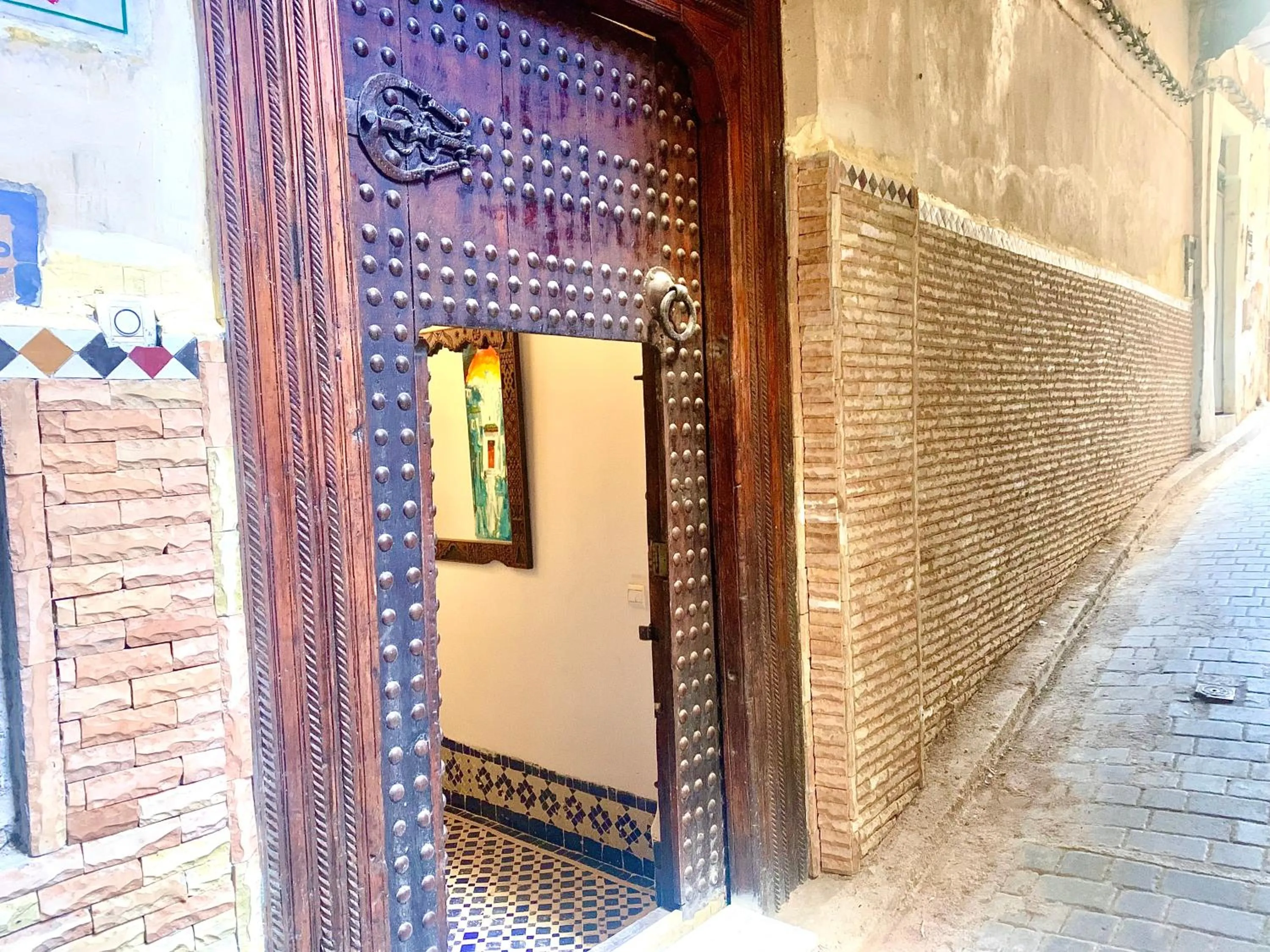 Facade/entrance in Riad Dar Pierre