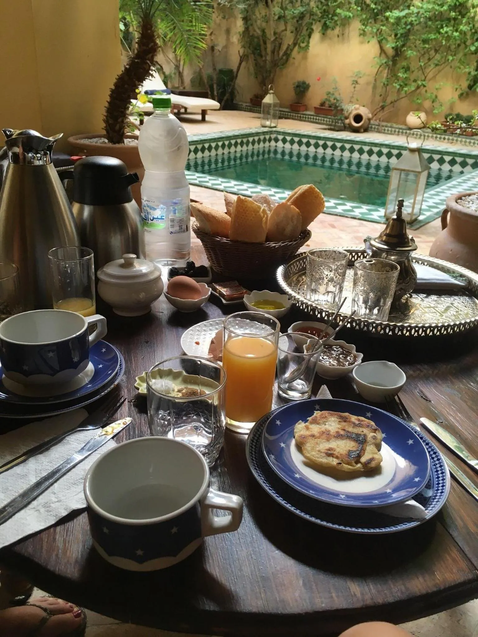 Patio in Riad Dar Pierre