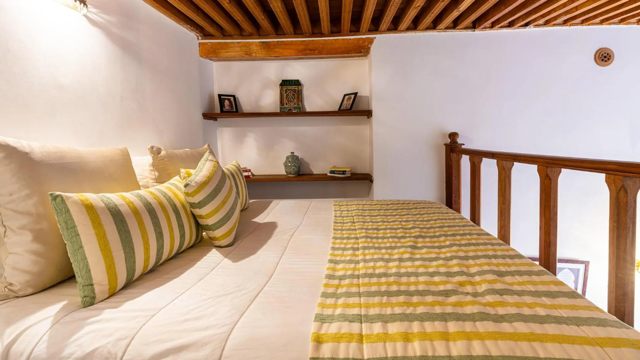 Bed in Riad Dar Pierre