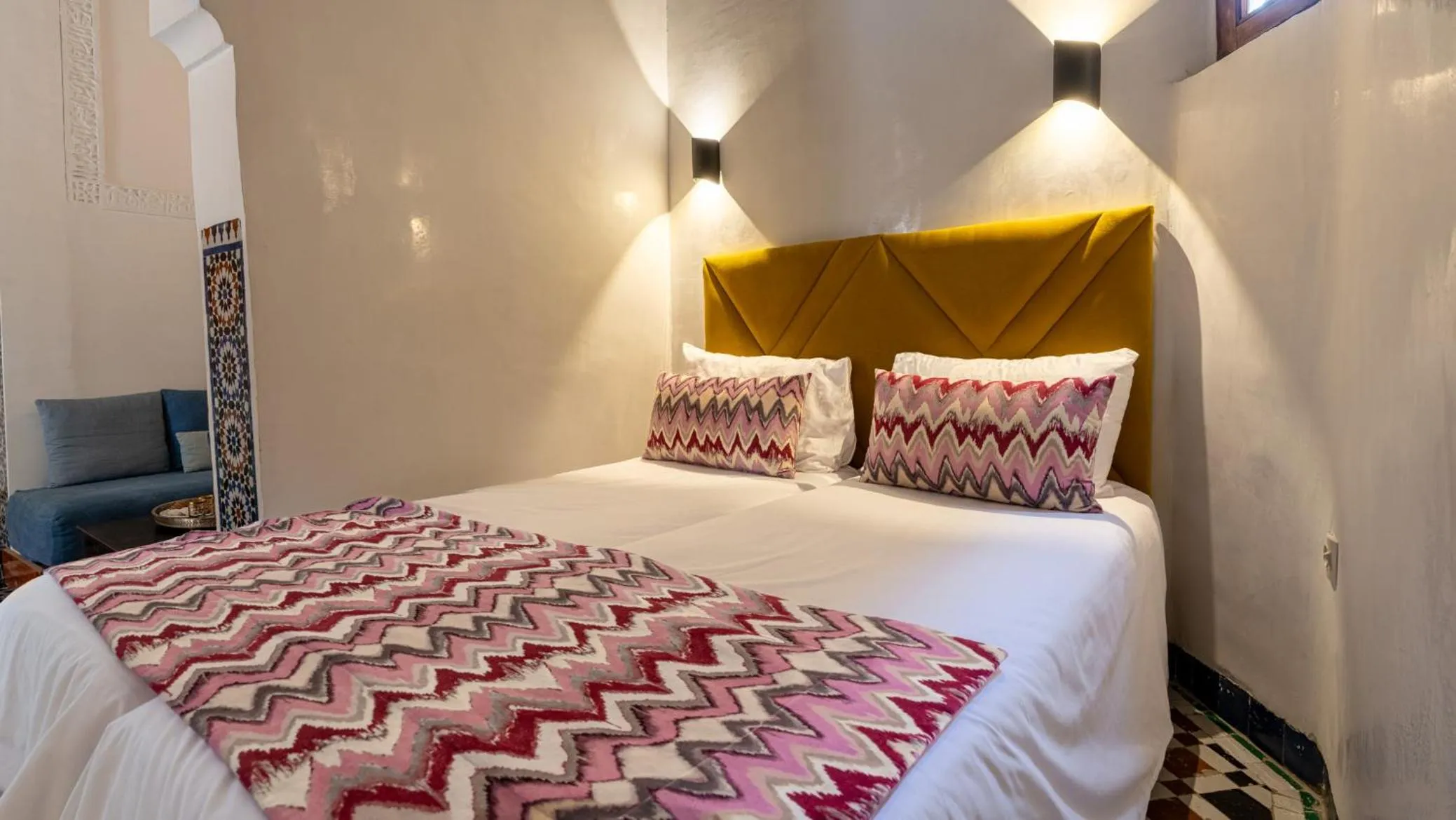 Bed in Riad Dar Pierre