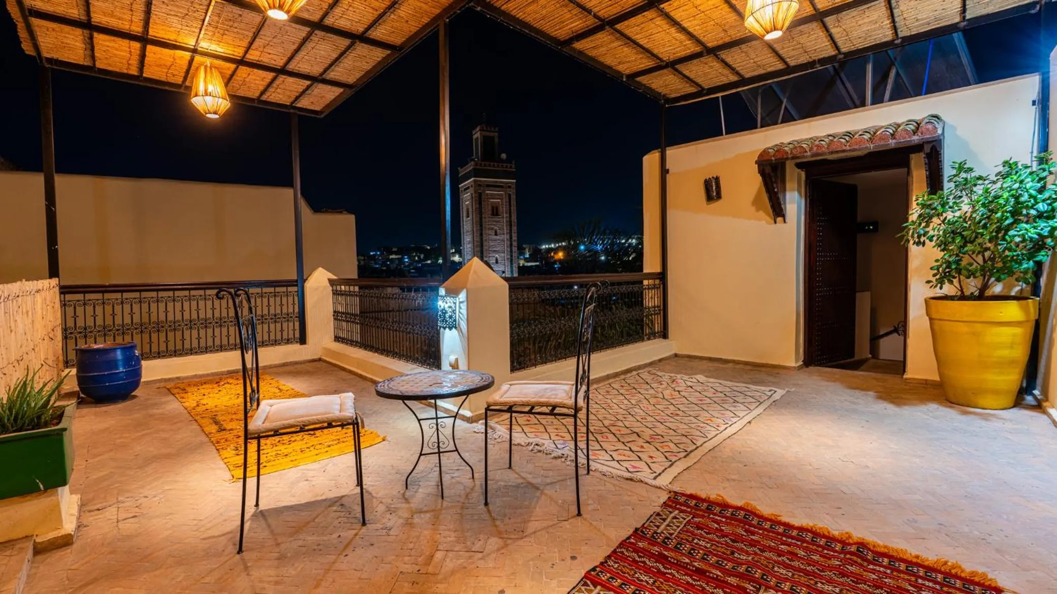 Balcony/Terrace in Riad Dar Pierre
