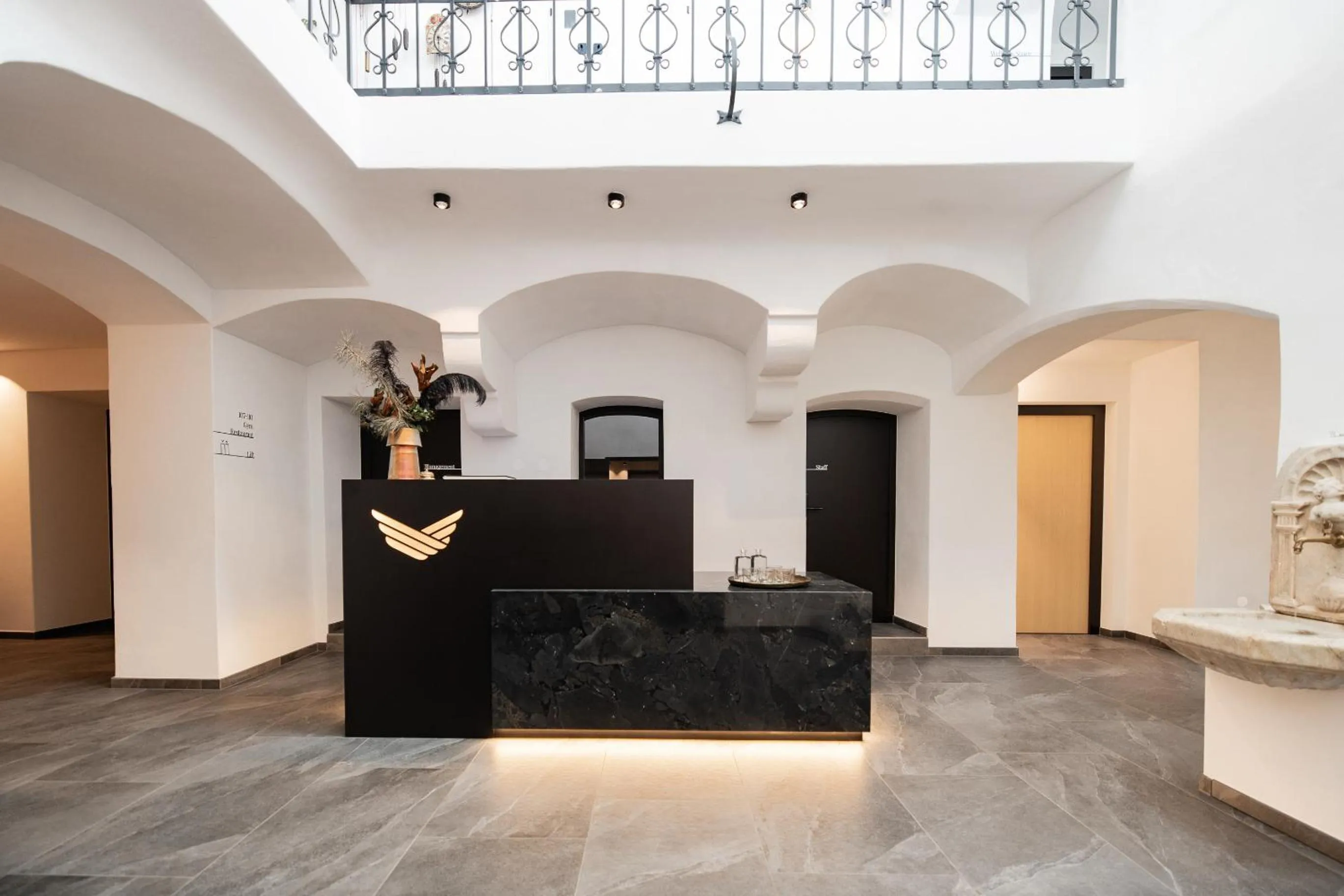 Lobby or reception in Schwarzer Adler - Concept Living