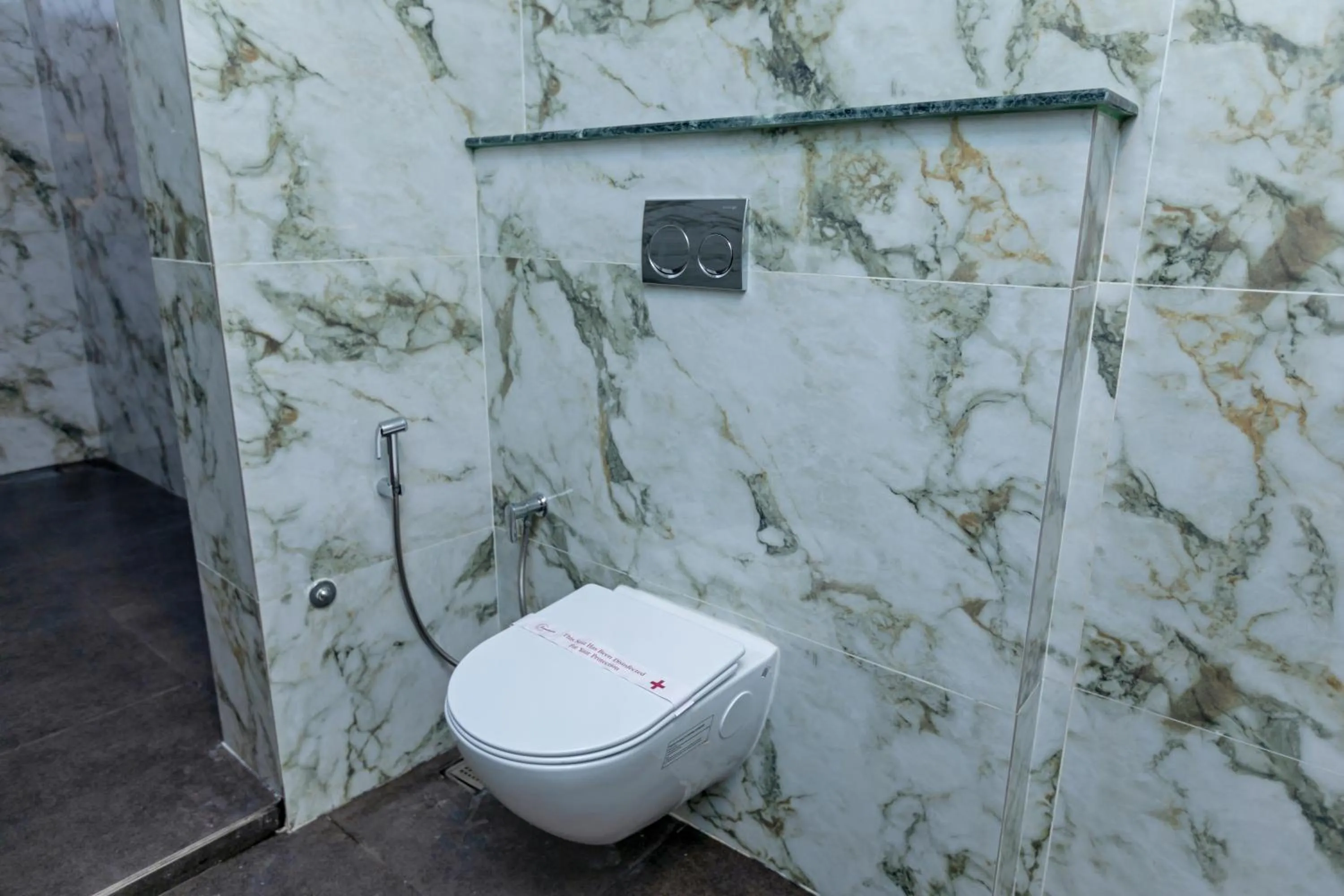 Toilet in T Resort with Swimming Pool