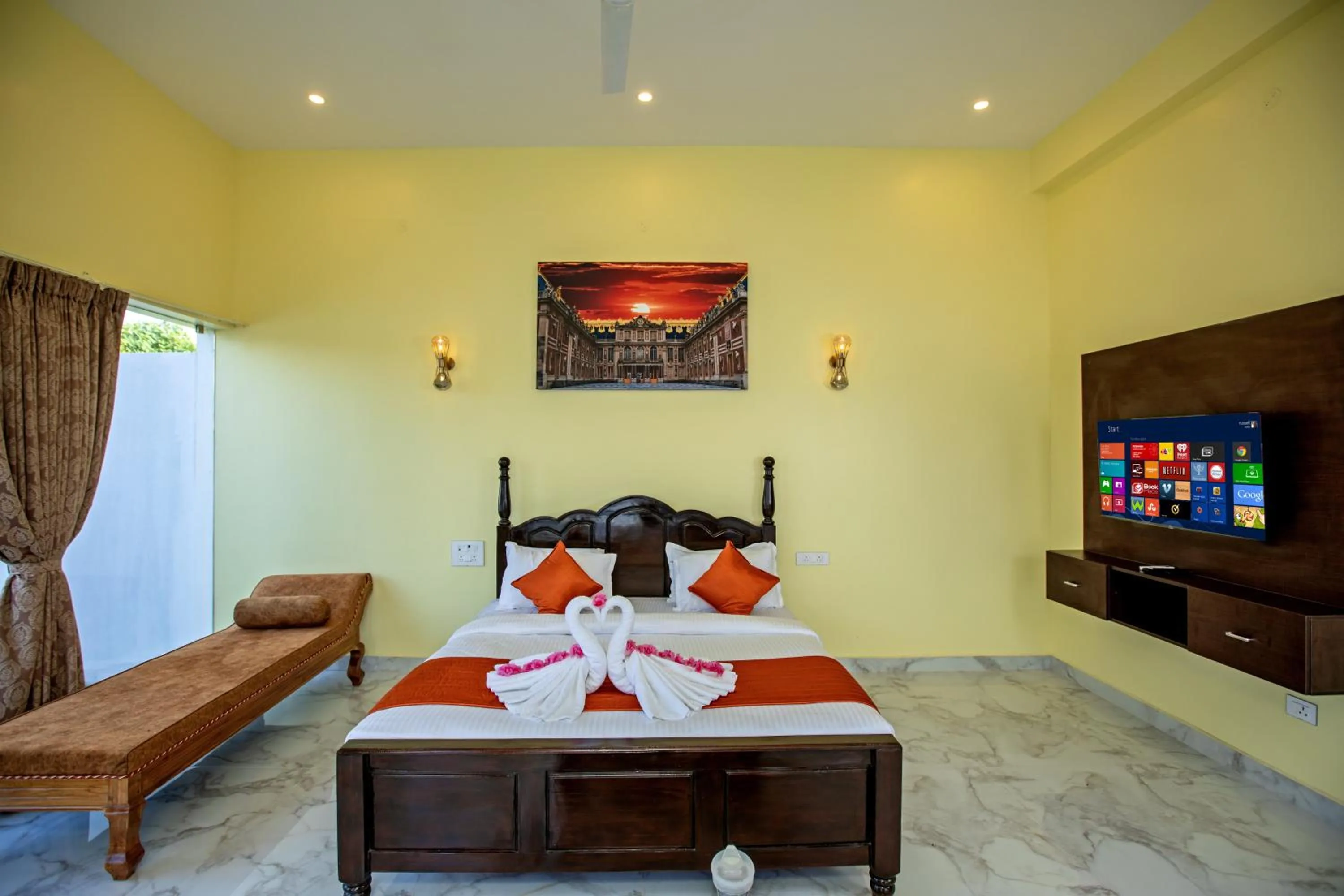 Bedroom, Bed in T Resort with Swimming Pool