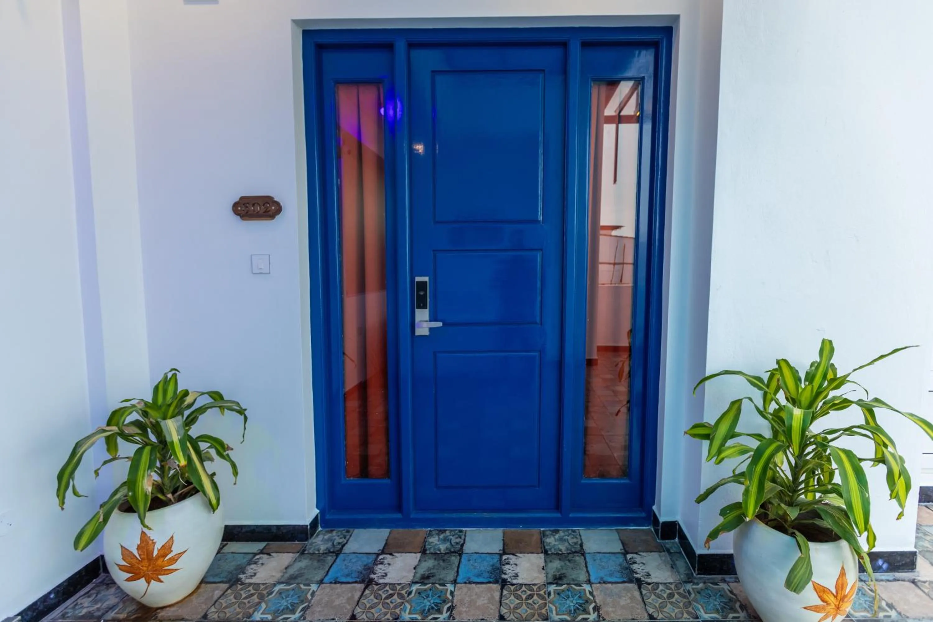 Bedroom in T Resort with Swimming Pool