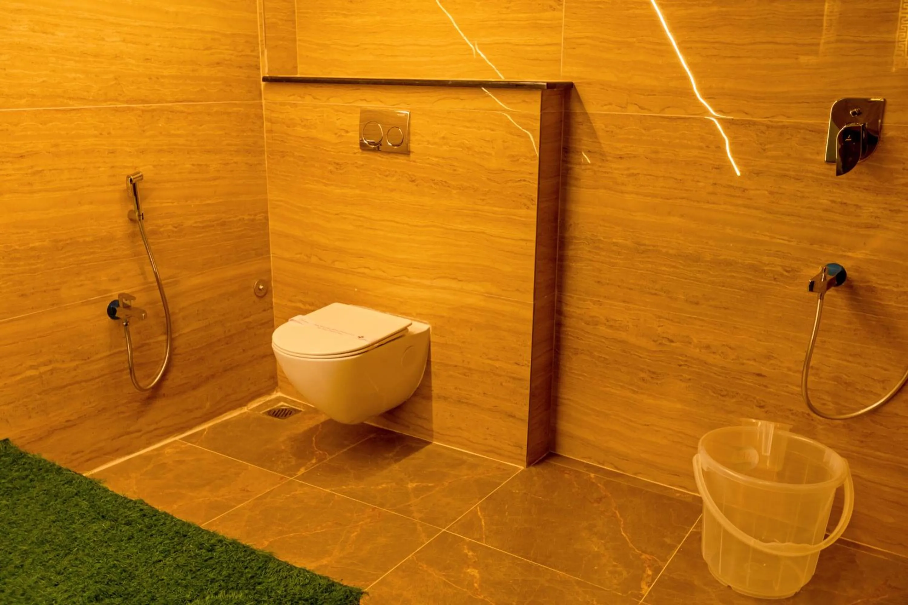 Toilet in T Resort with Swimming Pool