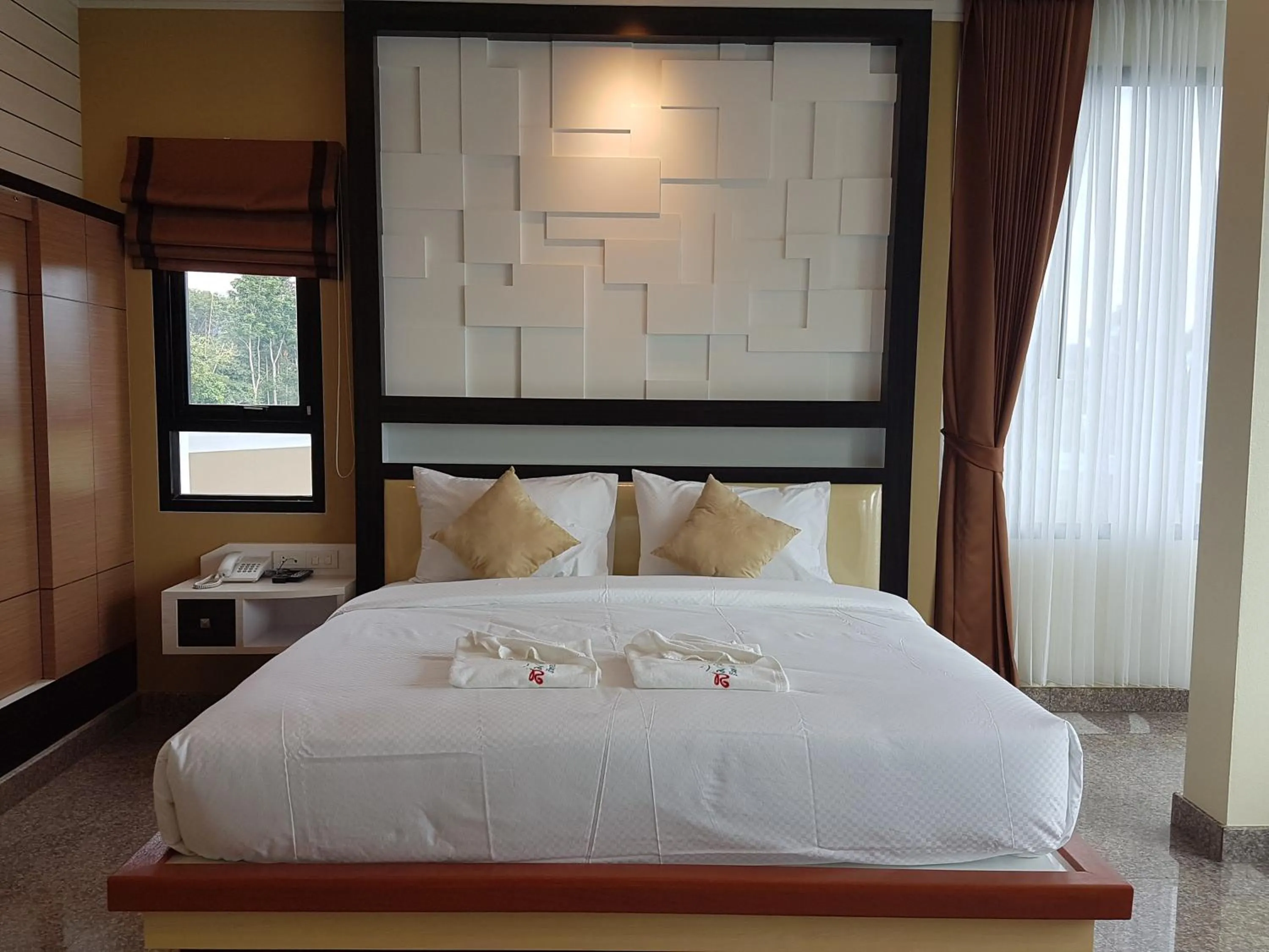 Bed in Smile Resort Thungsong