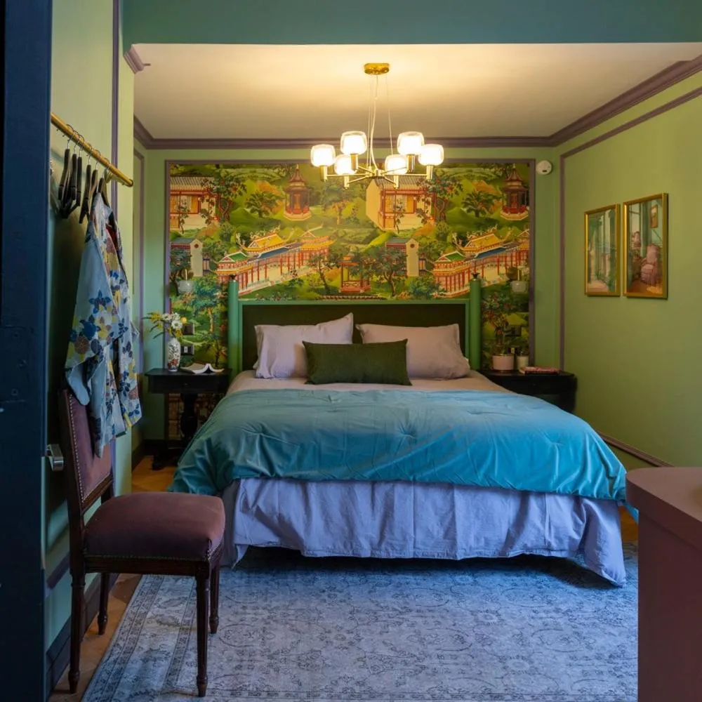 Bed in Casa Cecilia Santiago