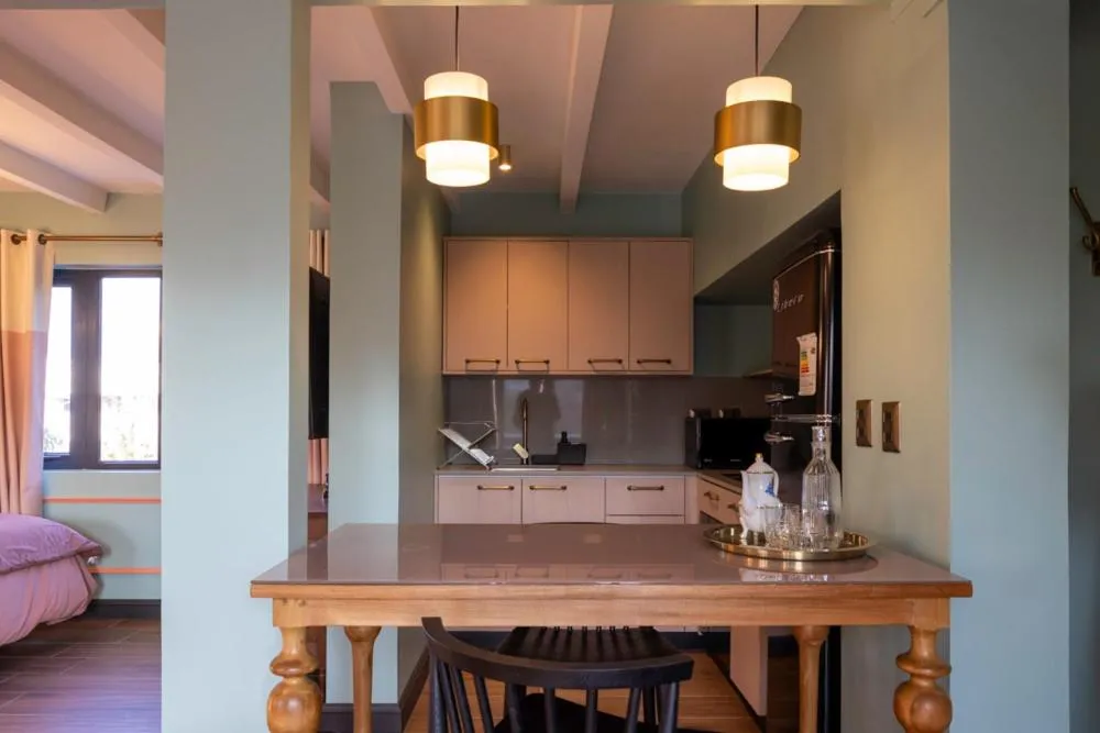 Kitchen or kitchenette in Casa Cecilia Santiago