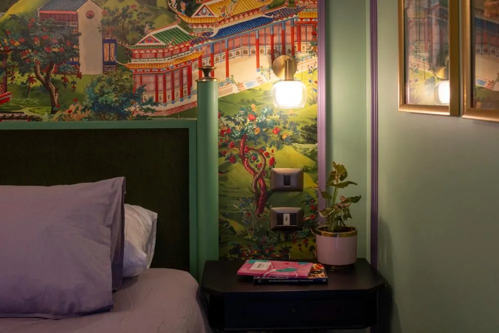 Decorative detail in Casa Cecilia Santiago