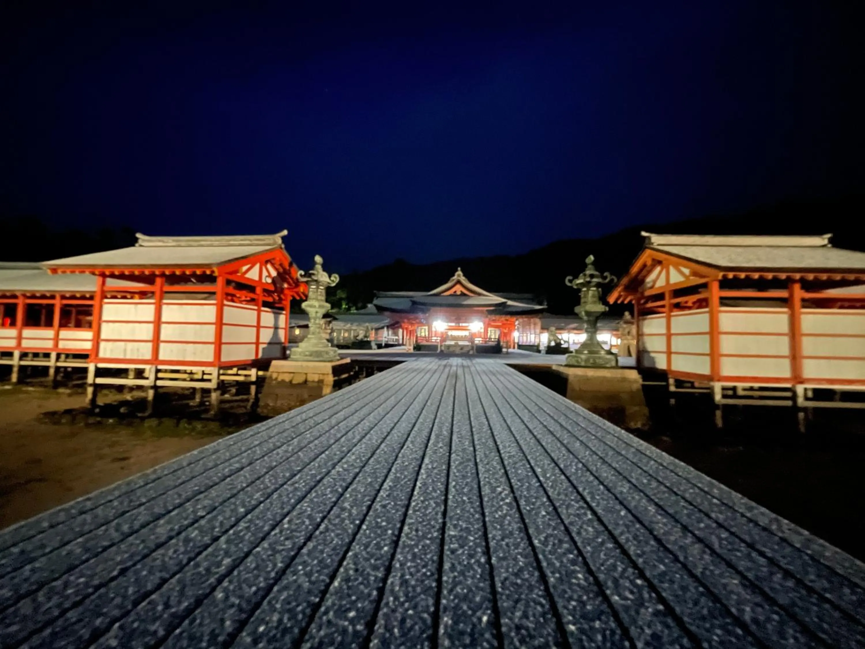 Night in Miyajima Morinoyado