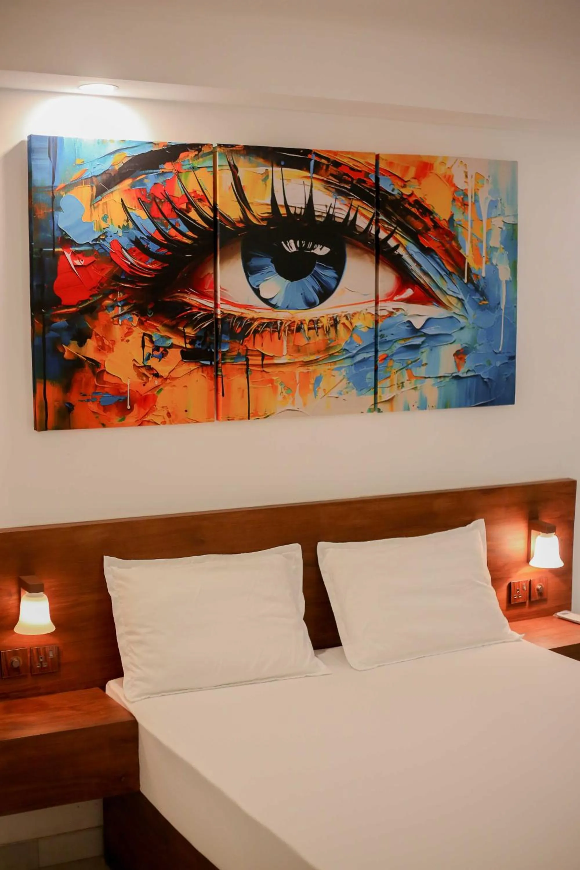 Bed in The Regent Grand Hotel