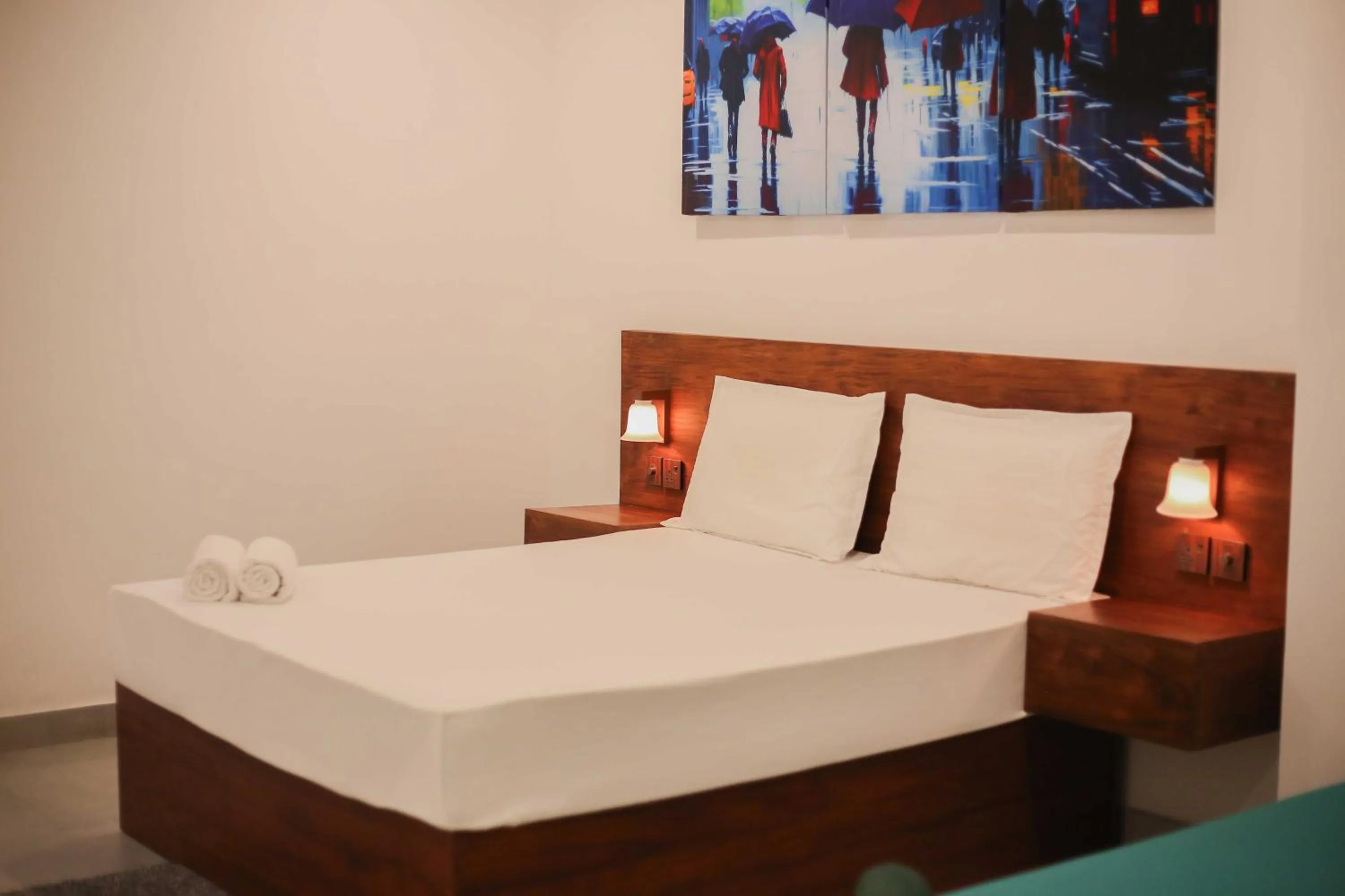 Bed in The Regent Grand Hotel