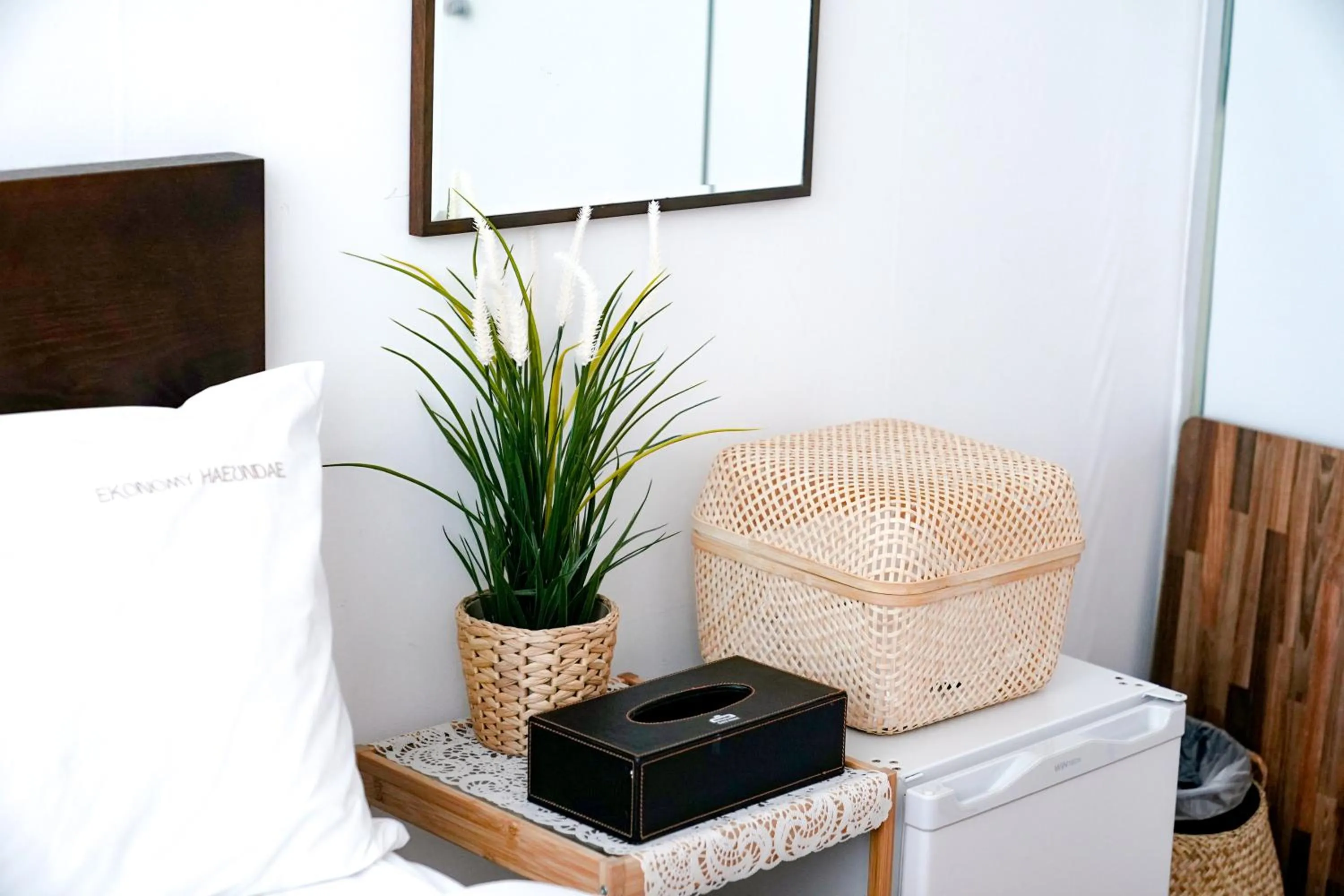 towels in Ekonomy Haeundae Hostel