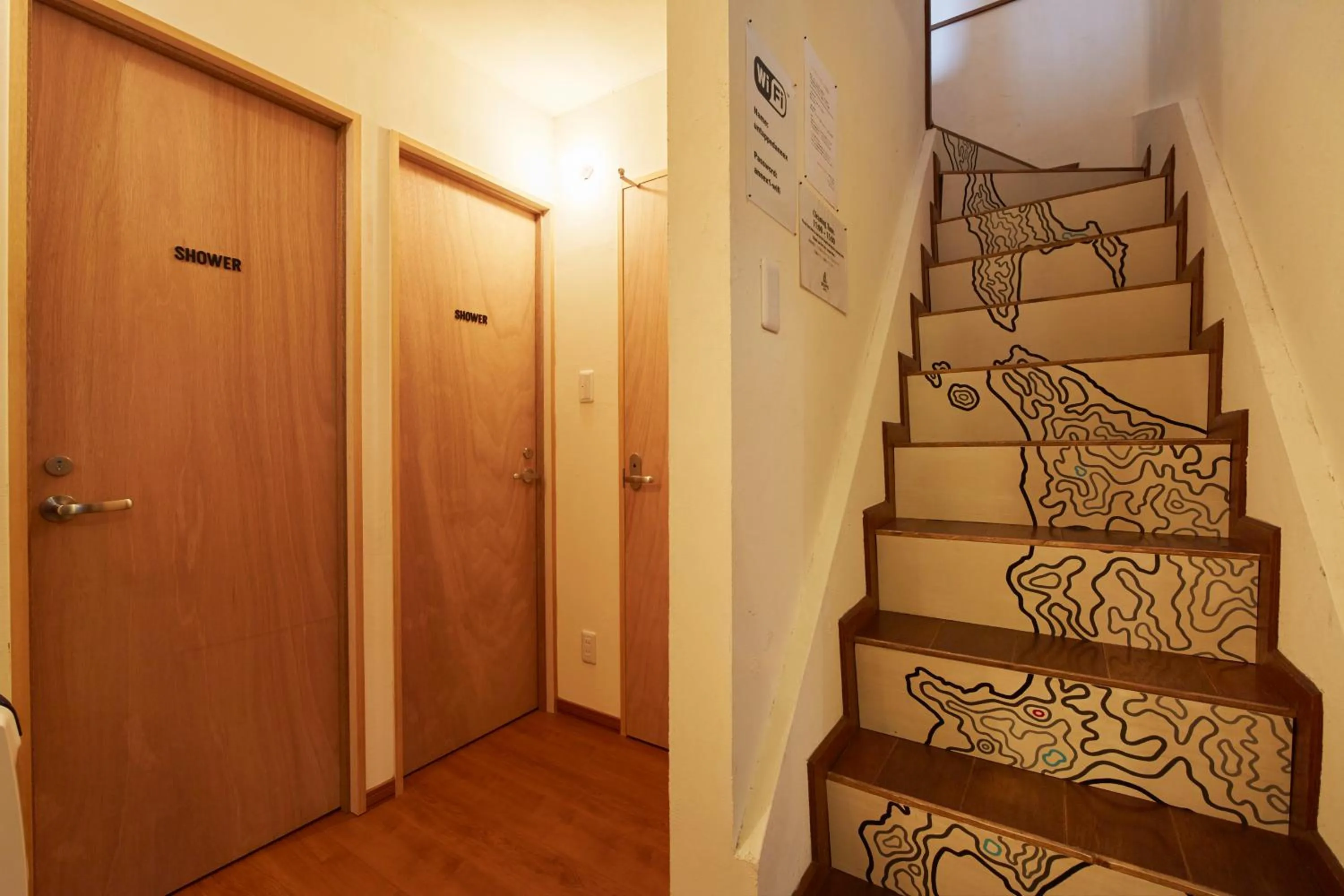 Shower in Untapped Hostel