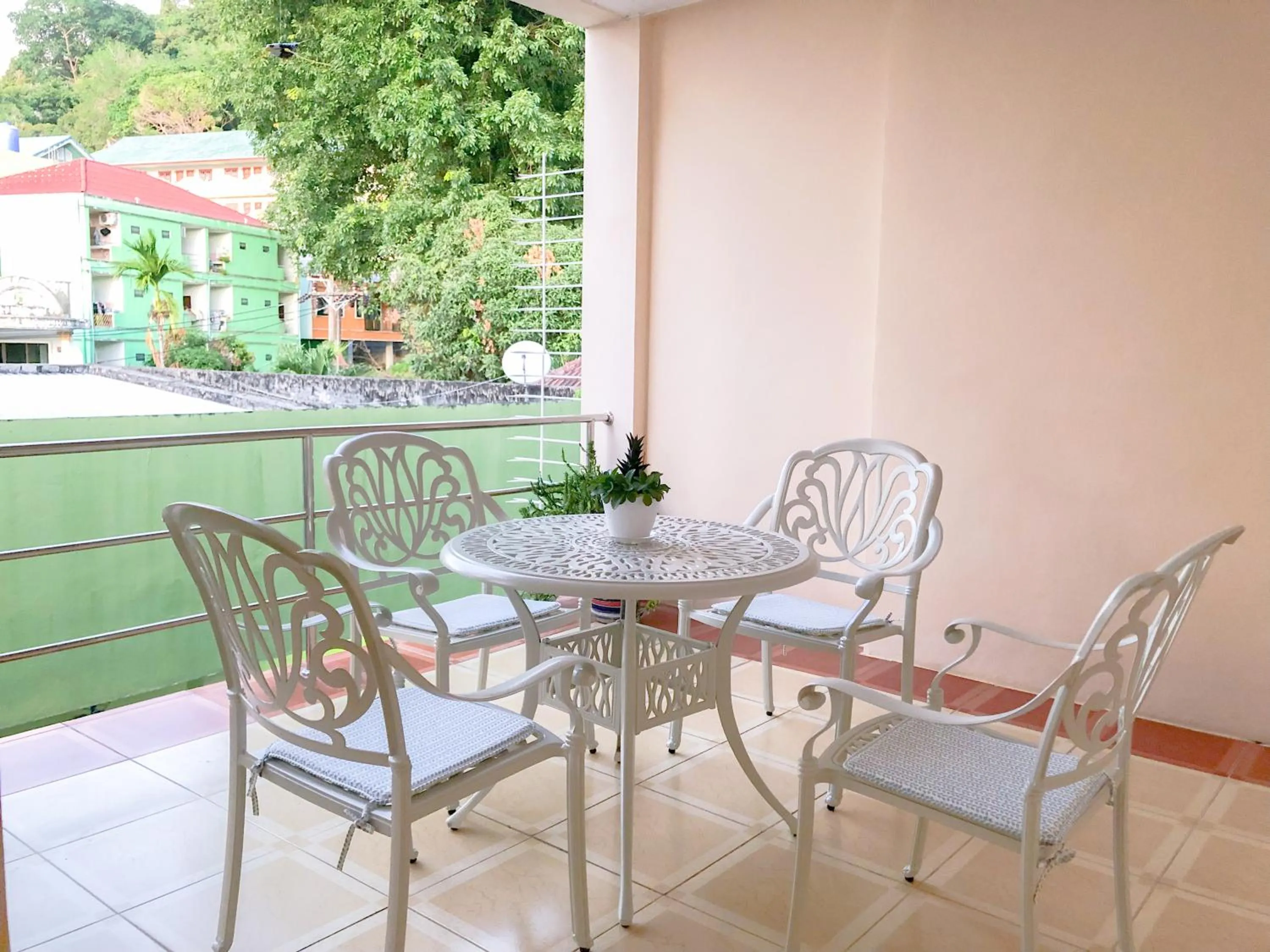 Seating area in RK Guesthouse