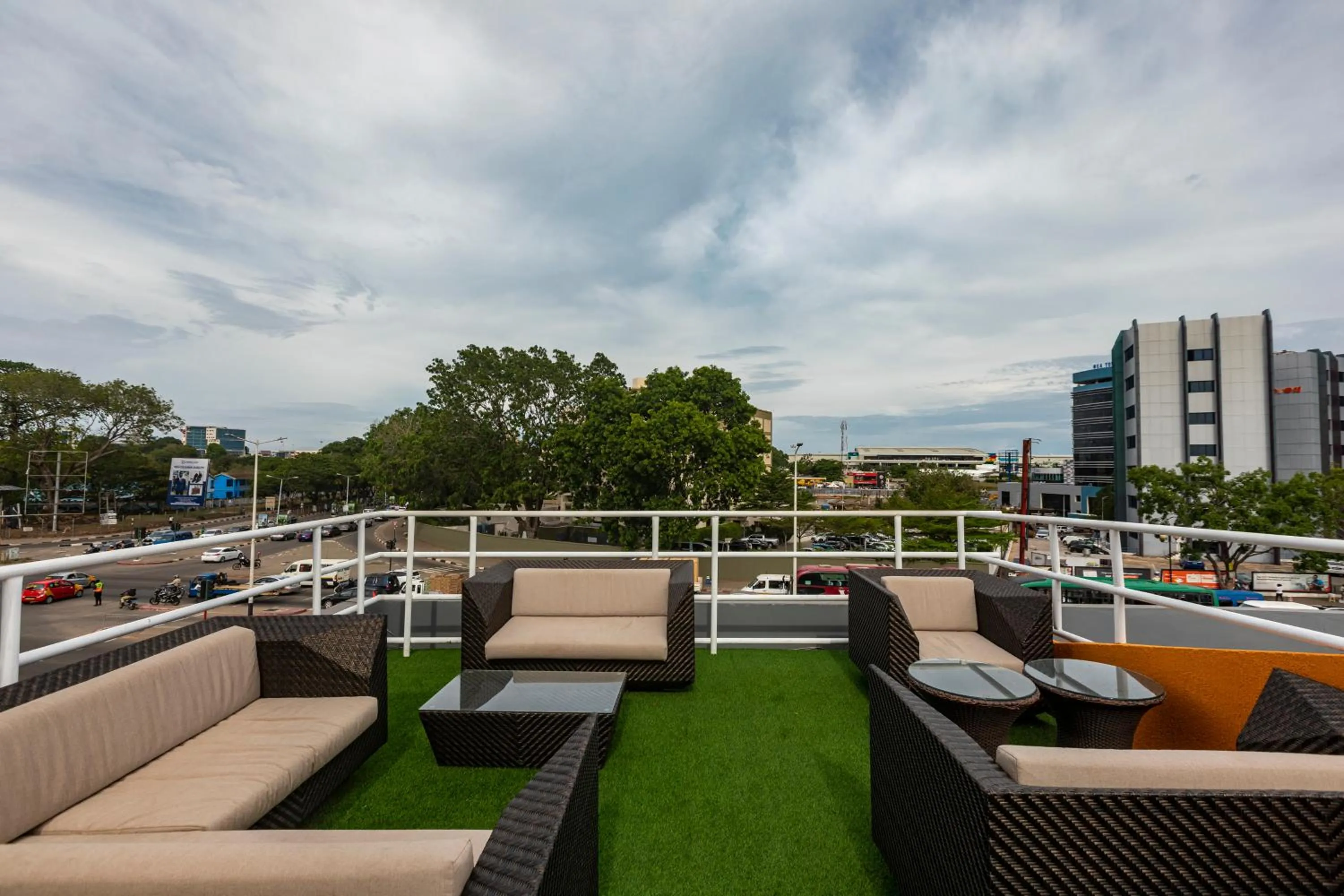 Balcony/Terrace in Airport View Hotel