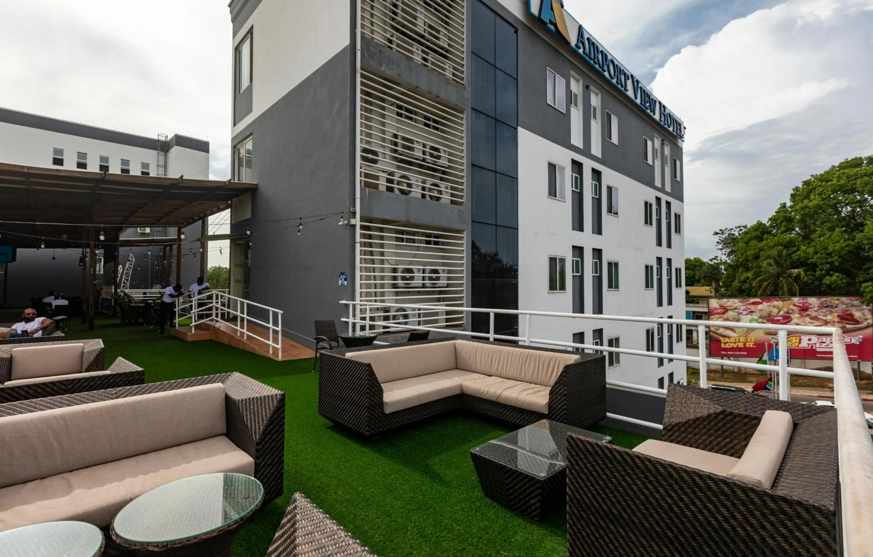 Property building in Airport View Hotel