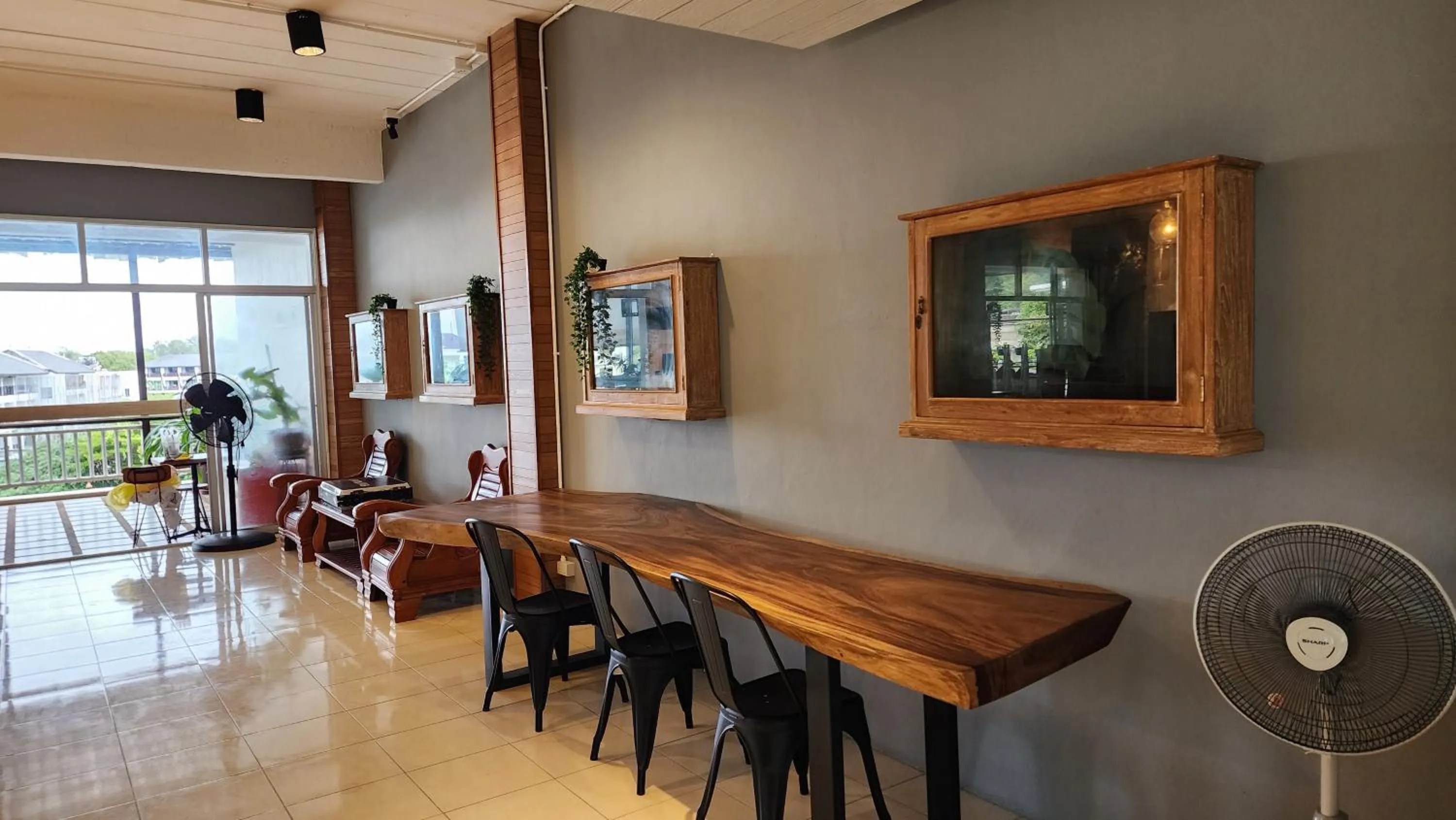 Seating area in iRest Ao Nang