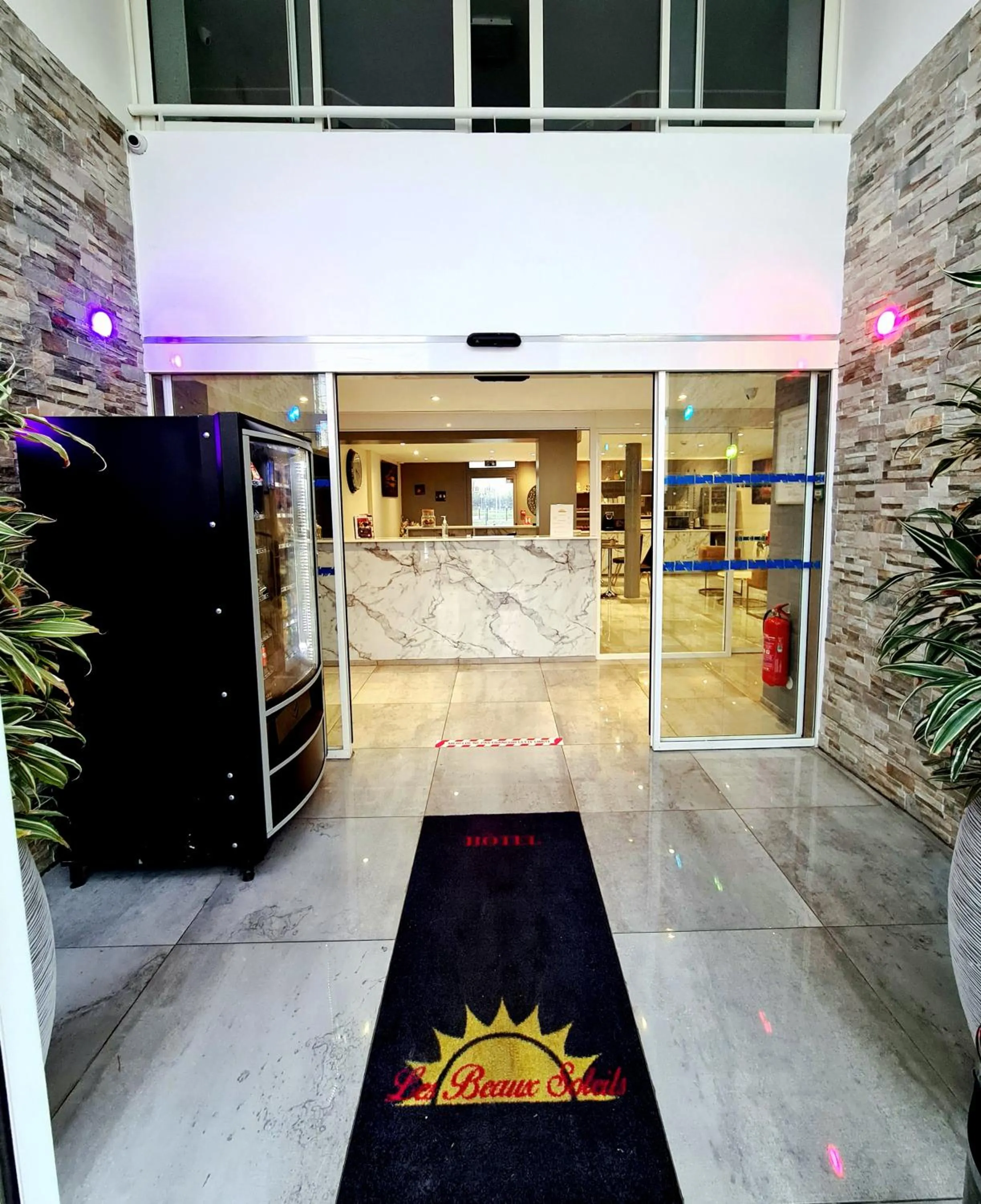 Facade/entrance in Hotel Les Beaux Soleils