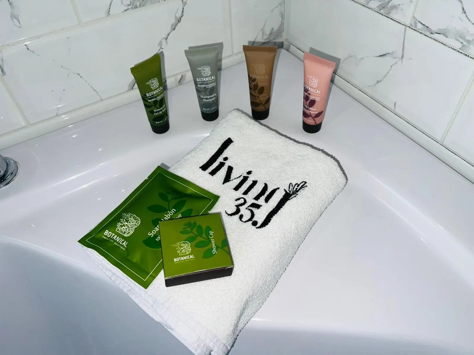 Bathroom in Hotel Living 35 Suites