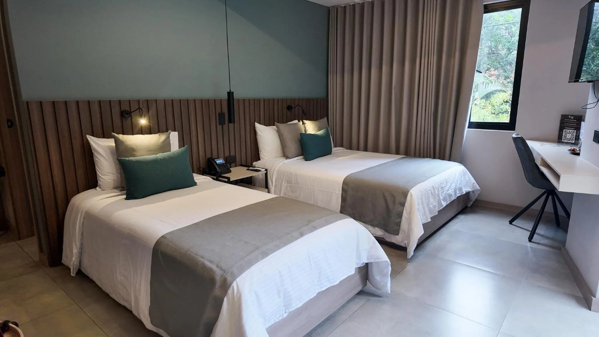 Bed in Hotel Living 35 Suites by Growing Group