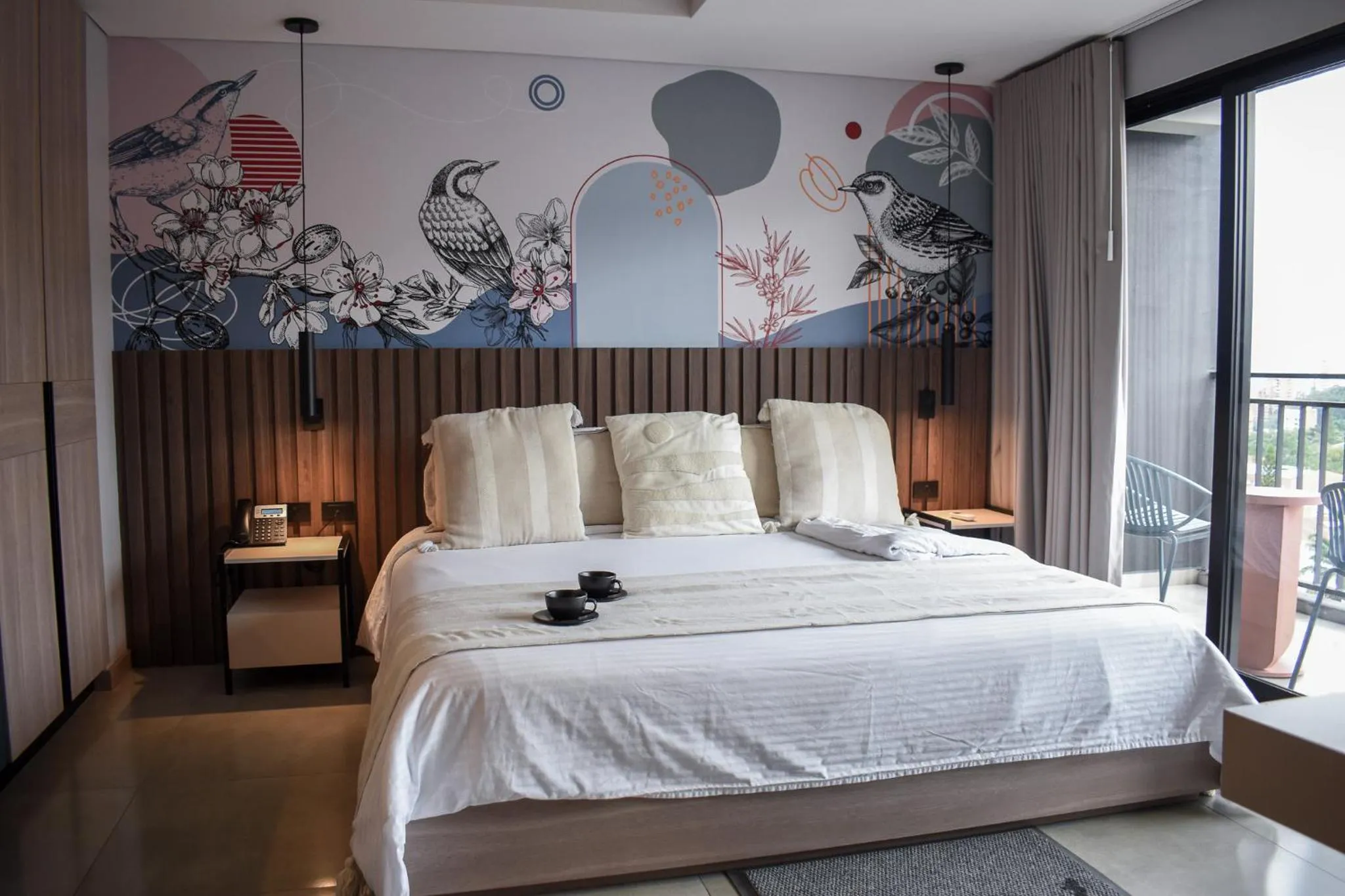 Bed in Hotel Living 35 Suites by Growing Group