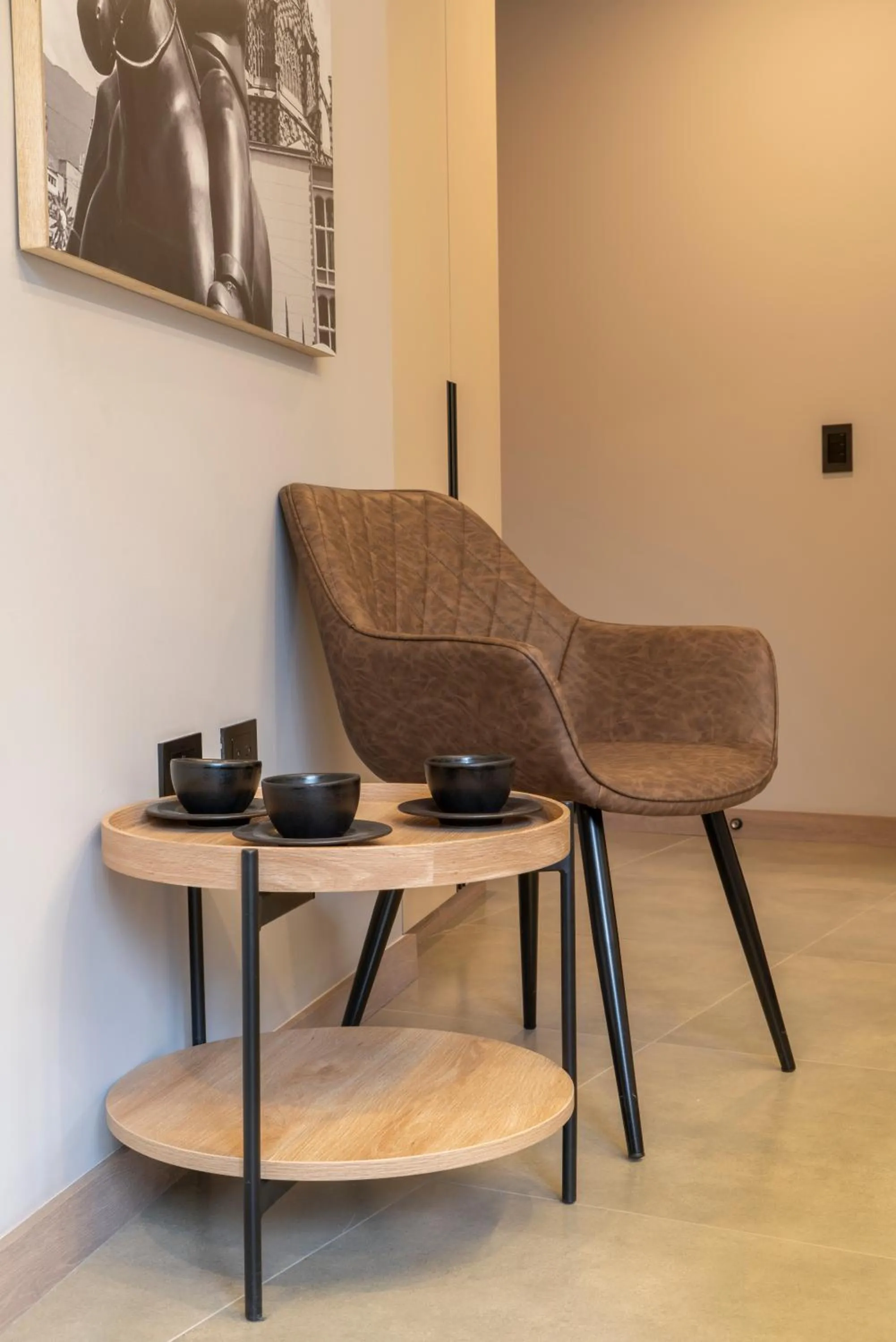 Seating area in Hotel Living 35 Suites