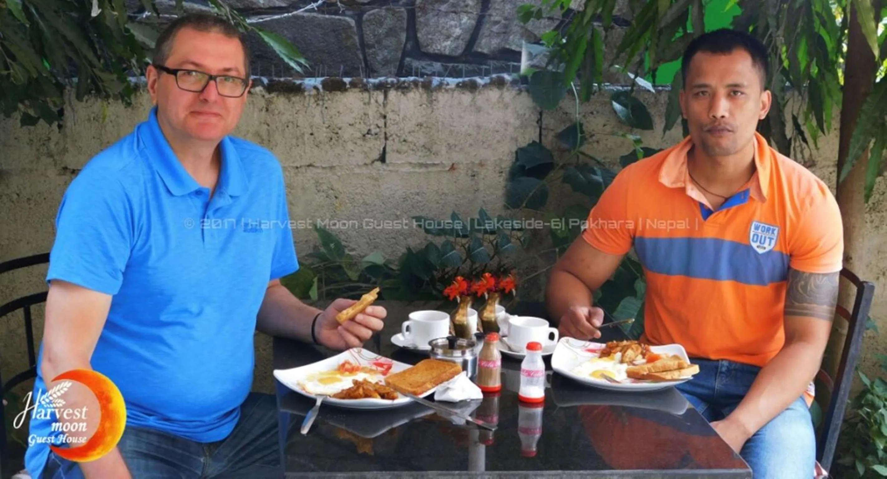 Food in Harvest Moon Guest House