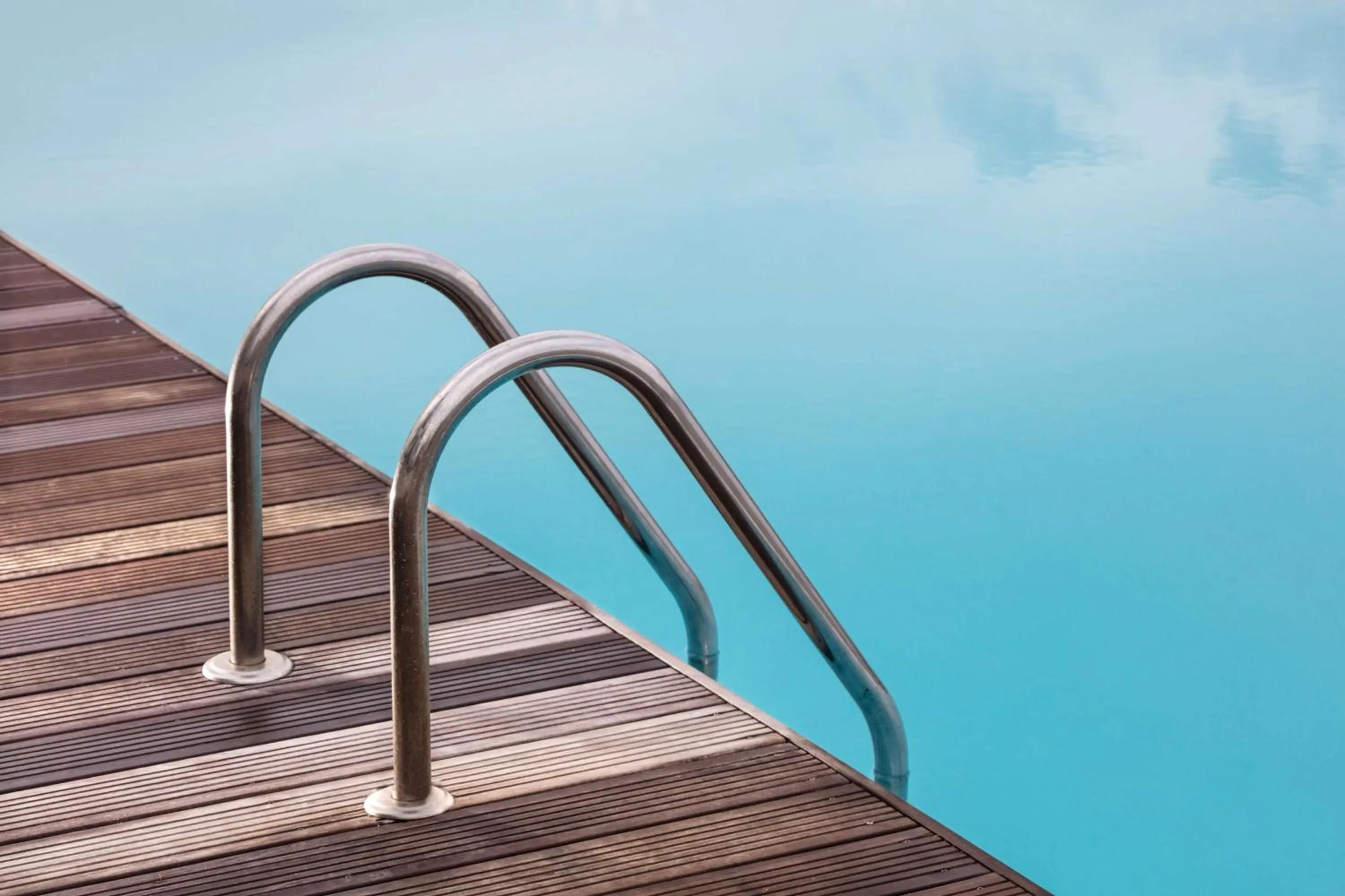 Pool view in NH Collection Porto Batalha