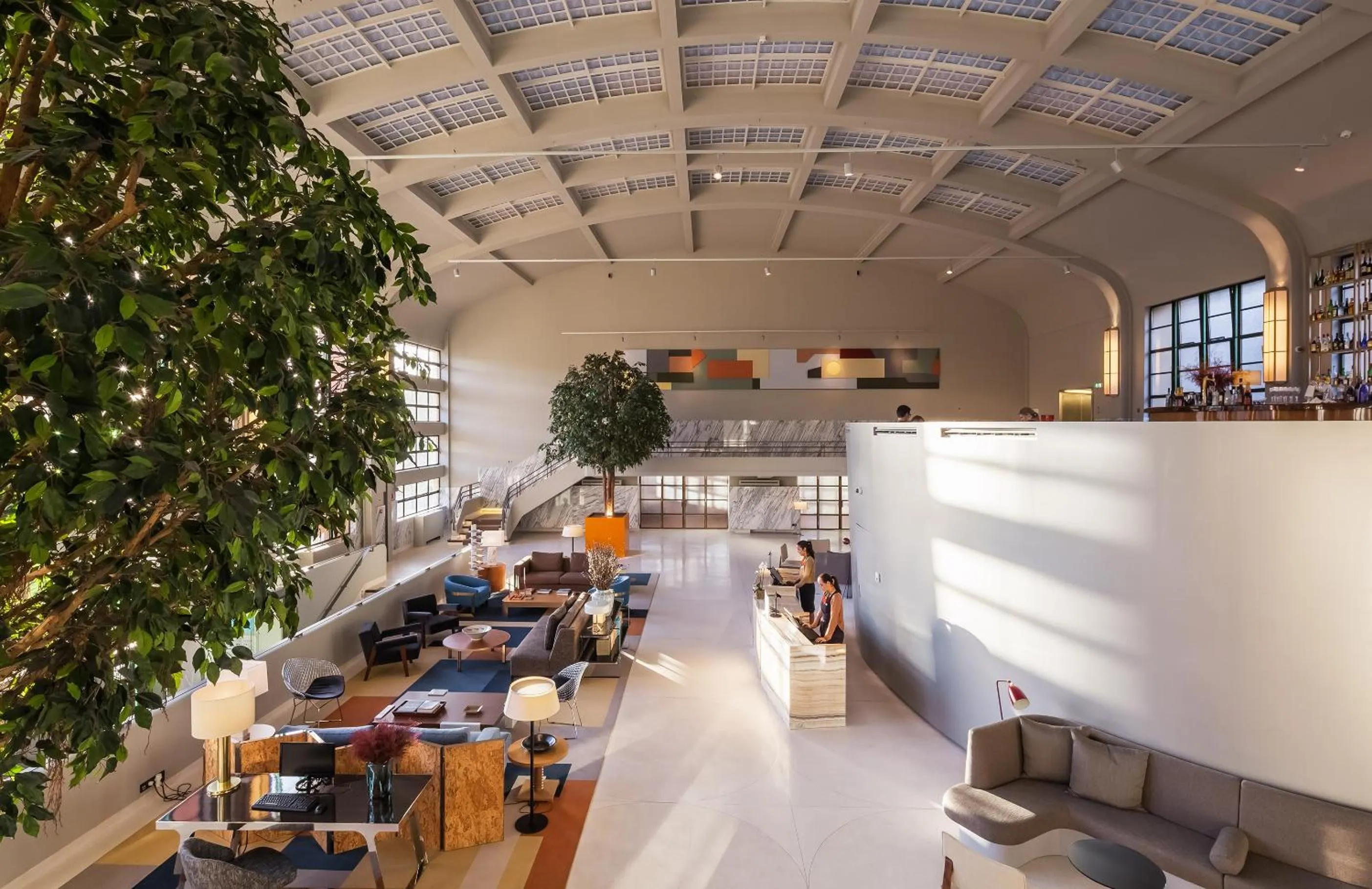 Lobby or reception in Vincci Porto