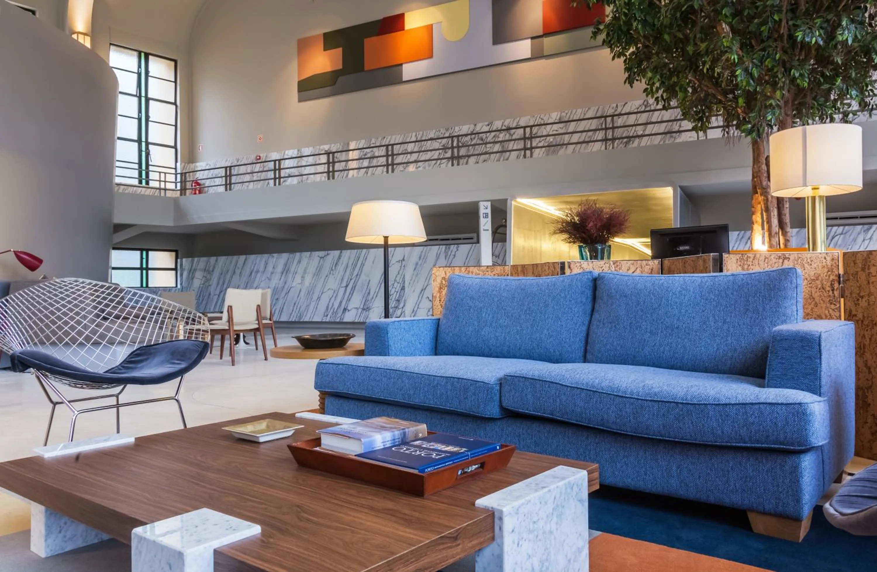 Lobby or reception in Vincci Porto