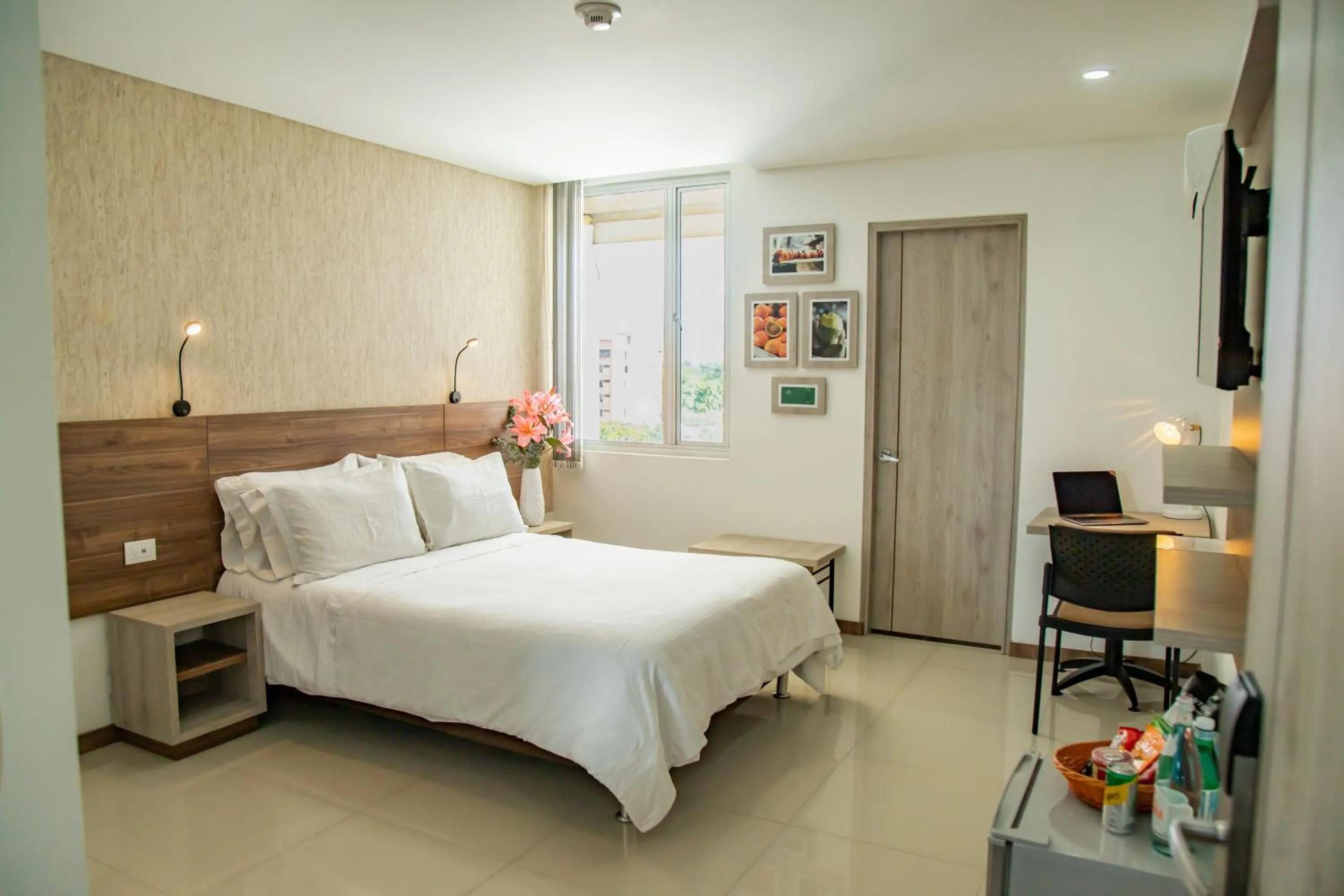 Bedroom, Bed in Hotel Estancia Chipichape Cali