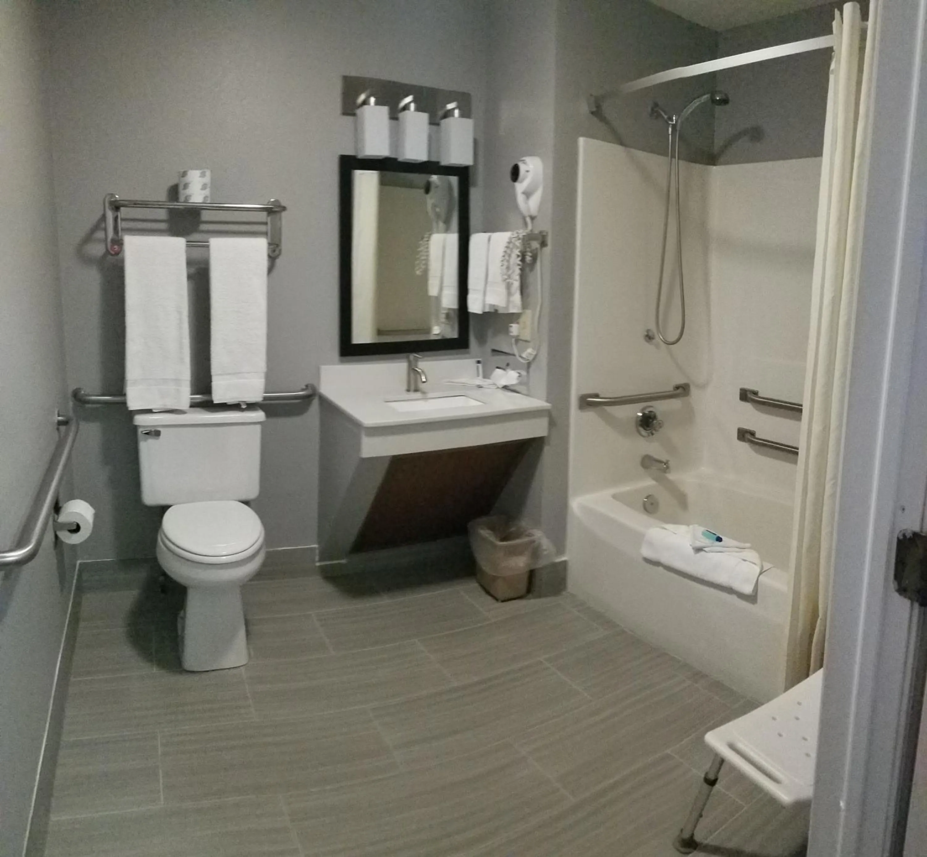 Bathroom in Adams Inn and Suites