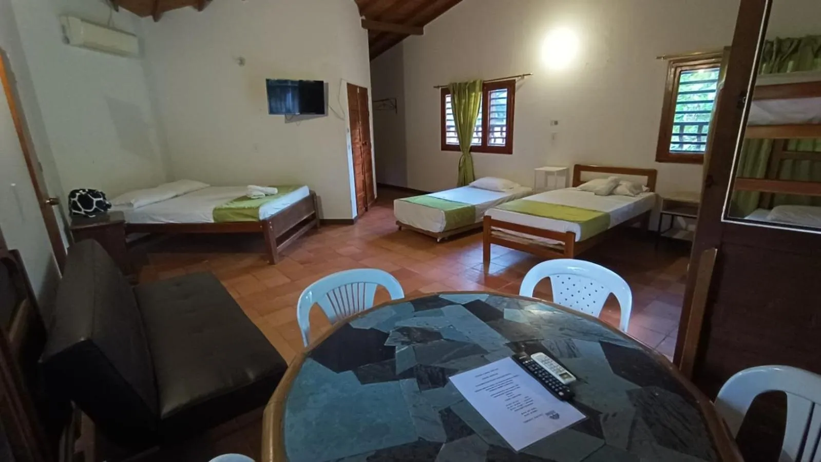 Bed in Finca Hotel La Estancia