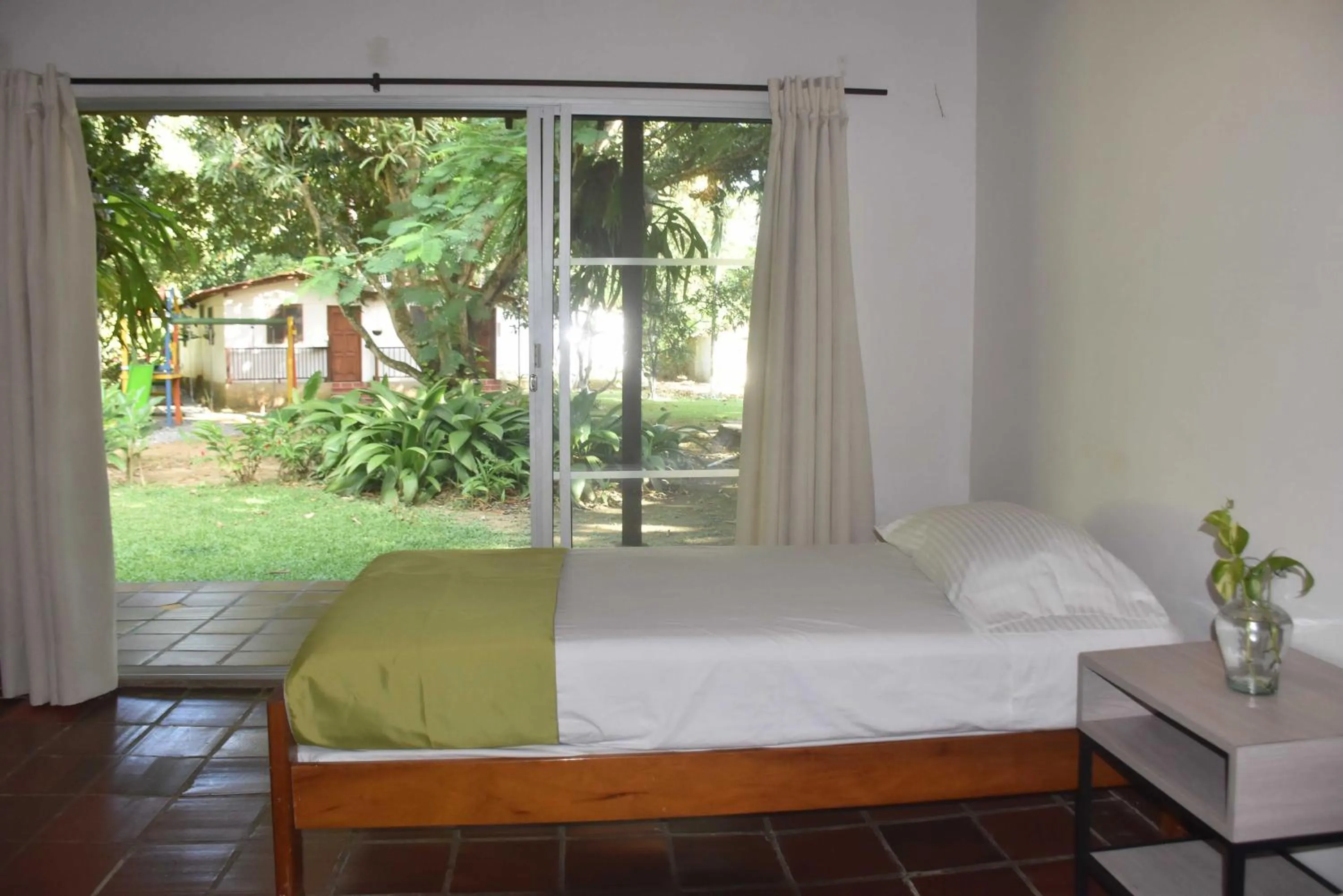 Bed in Finca Hotel La Estancia