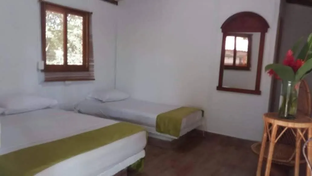 Bed in Finca Hotel La Estancia