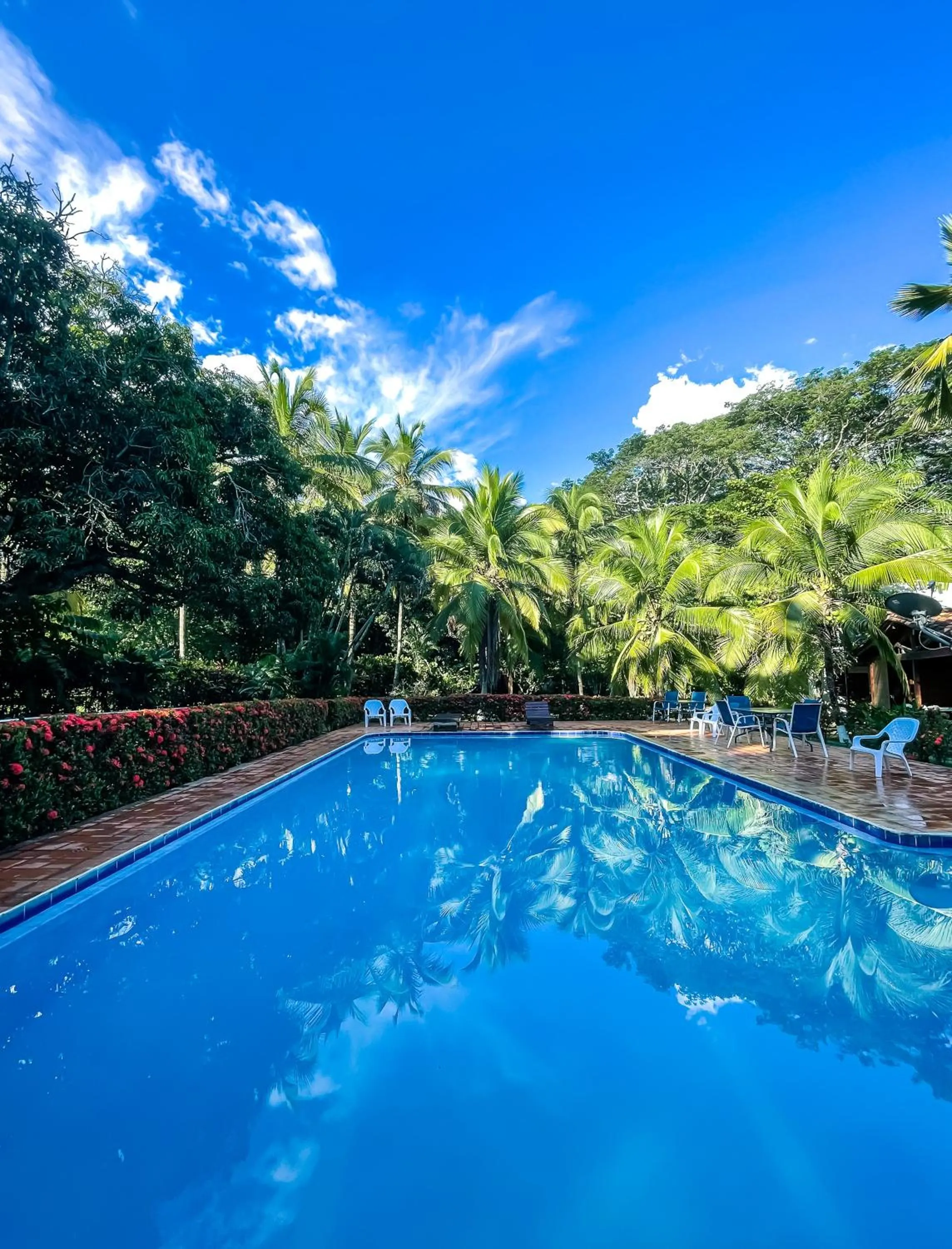 Swimming pool in Finca Hotel La Estancia