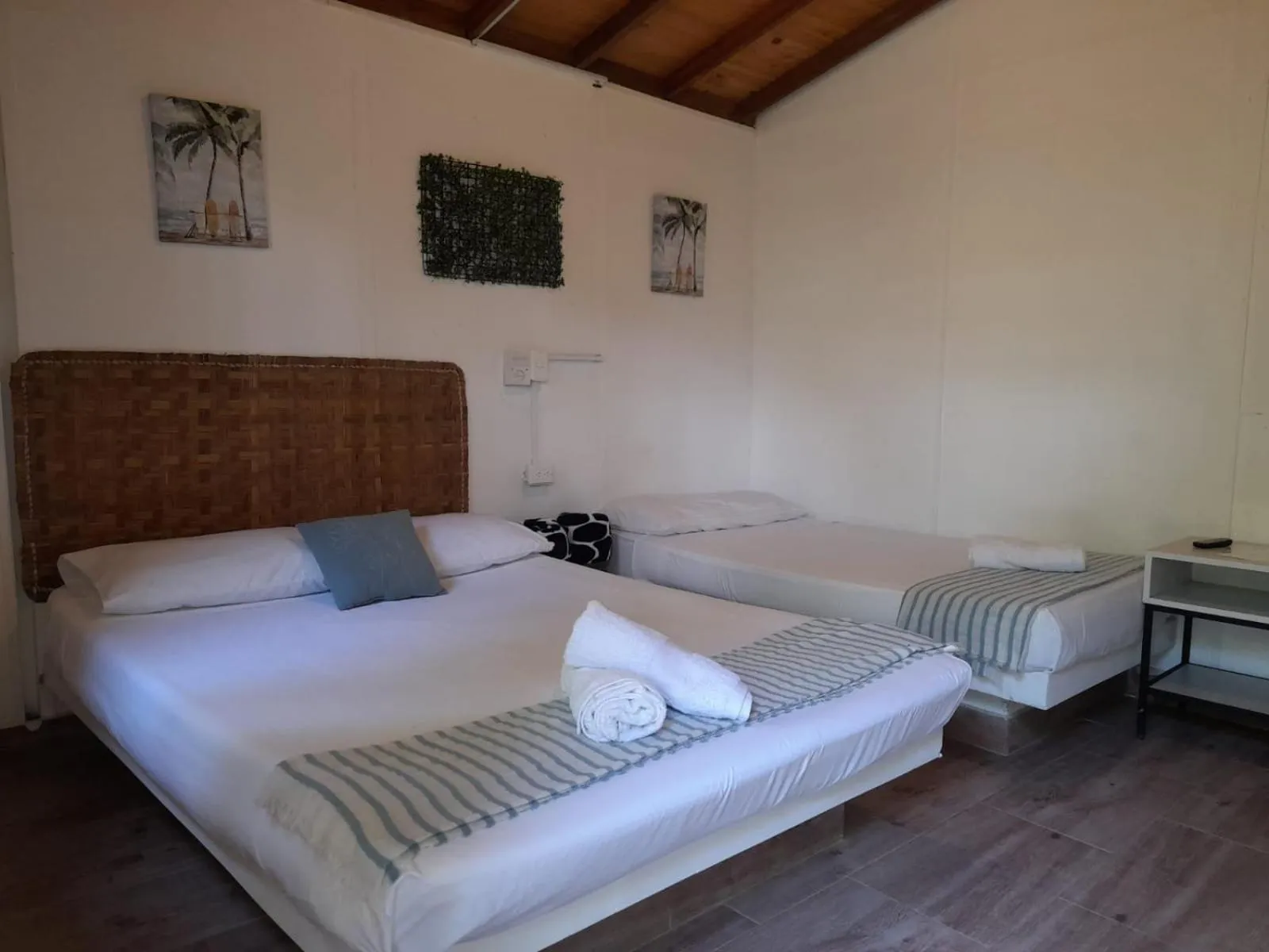 Bed in Finca Hotel La Estancia