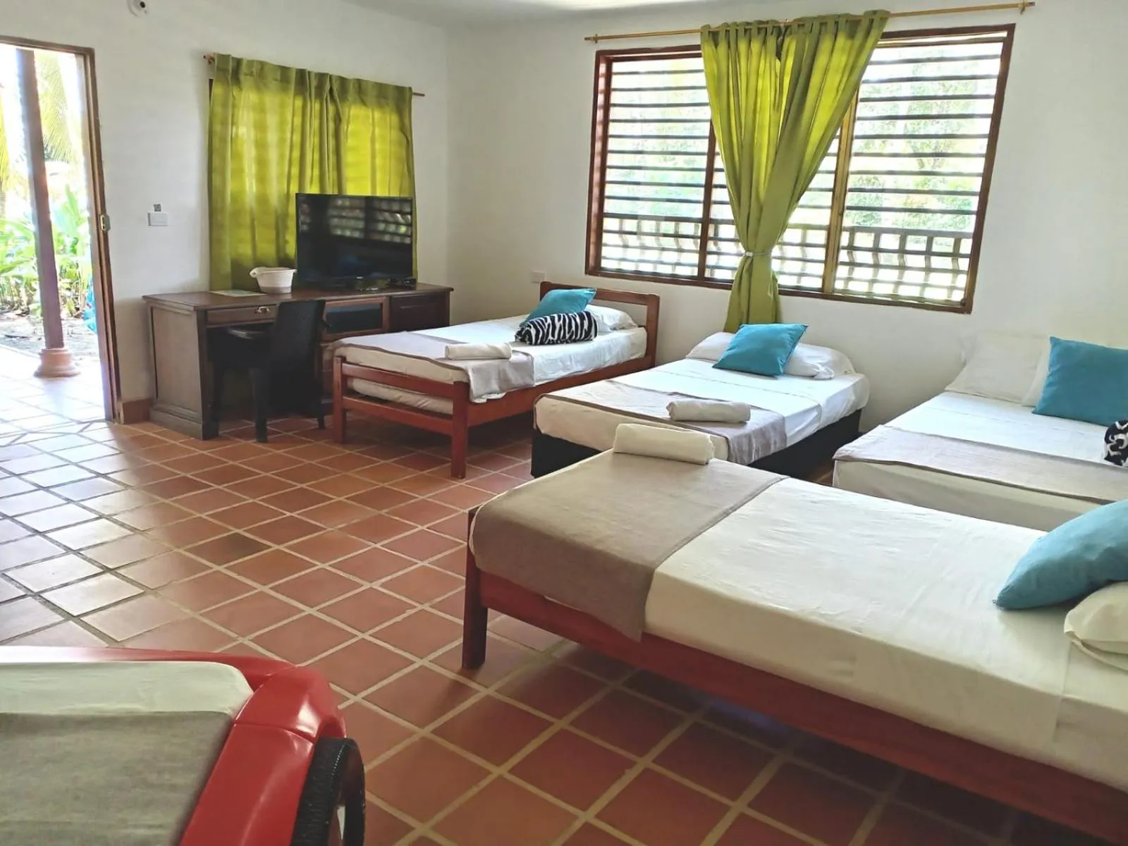 Bed in Finca Hotel La Estancia