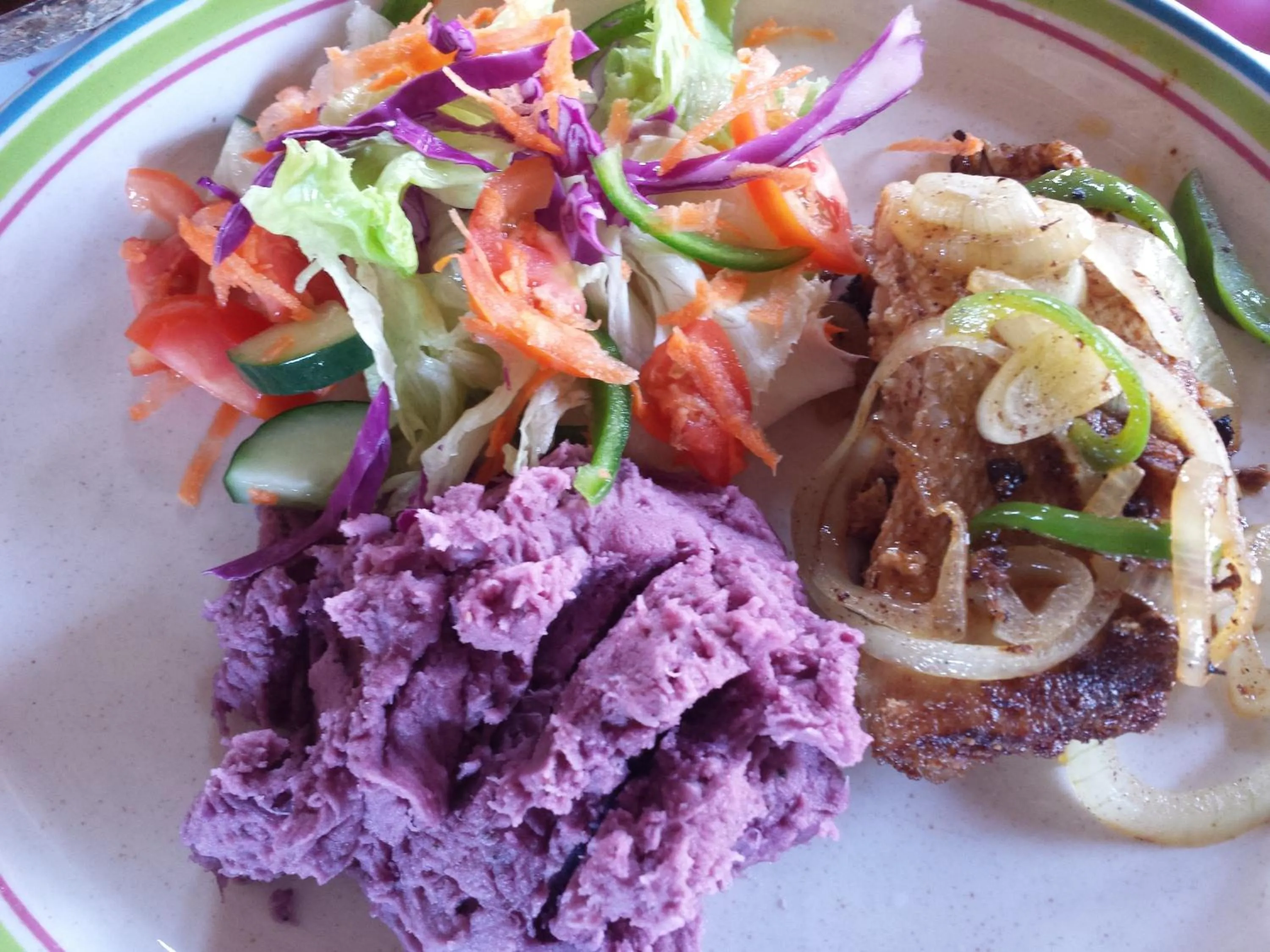 Dinner in Palmento Grove Garifuna Eco-Cultural & Healing Institute