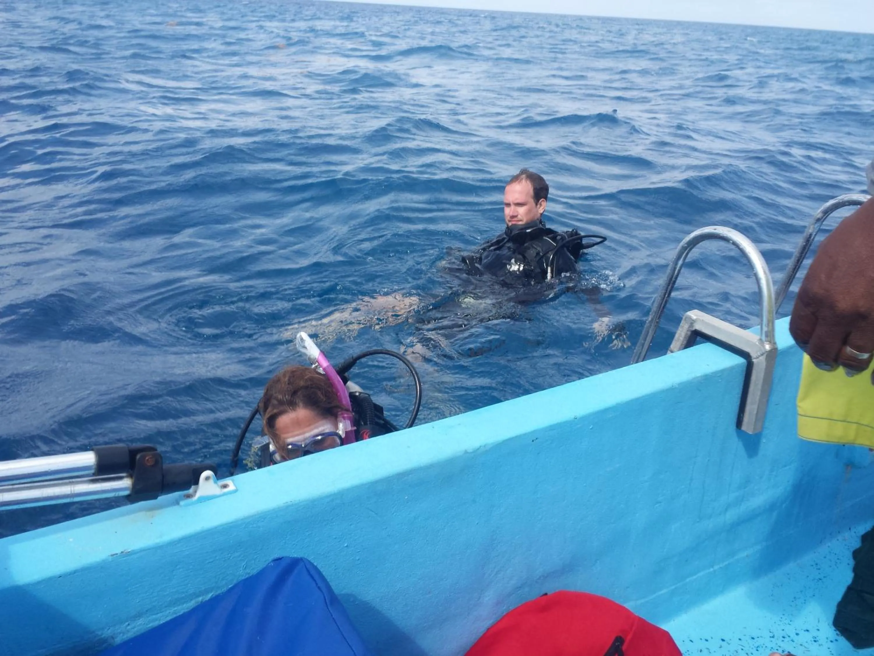 Diving in Palmento Grove Garifuna Eco-Cultural & Healing Institute