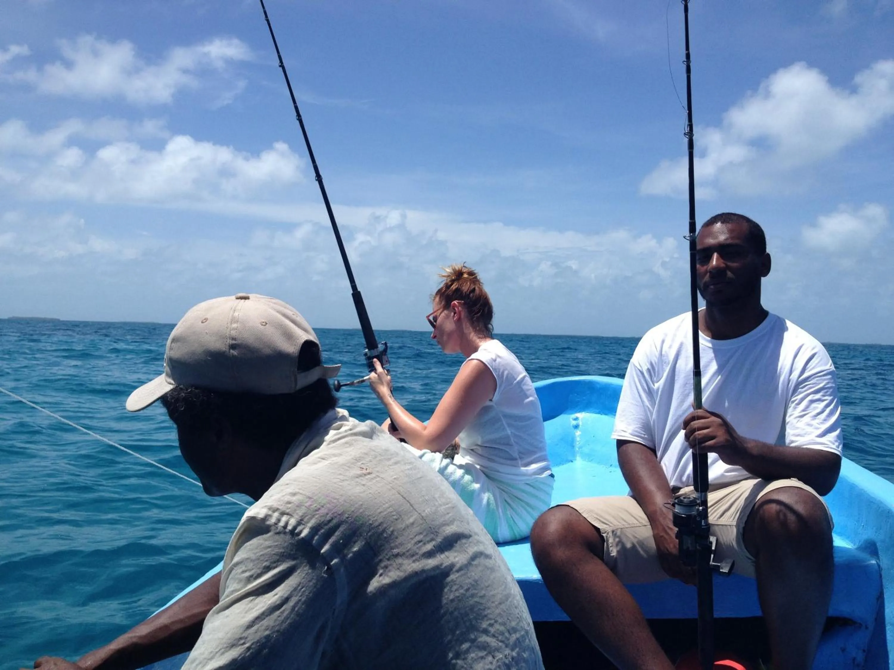 Fishing in Palmento Grove Garifuna Eco-Cultural & Healing Institute