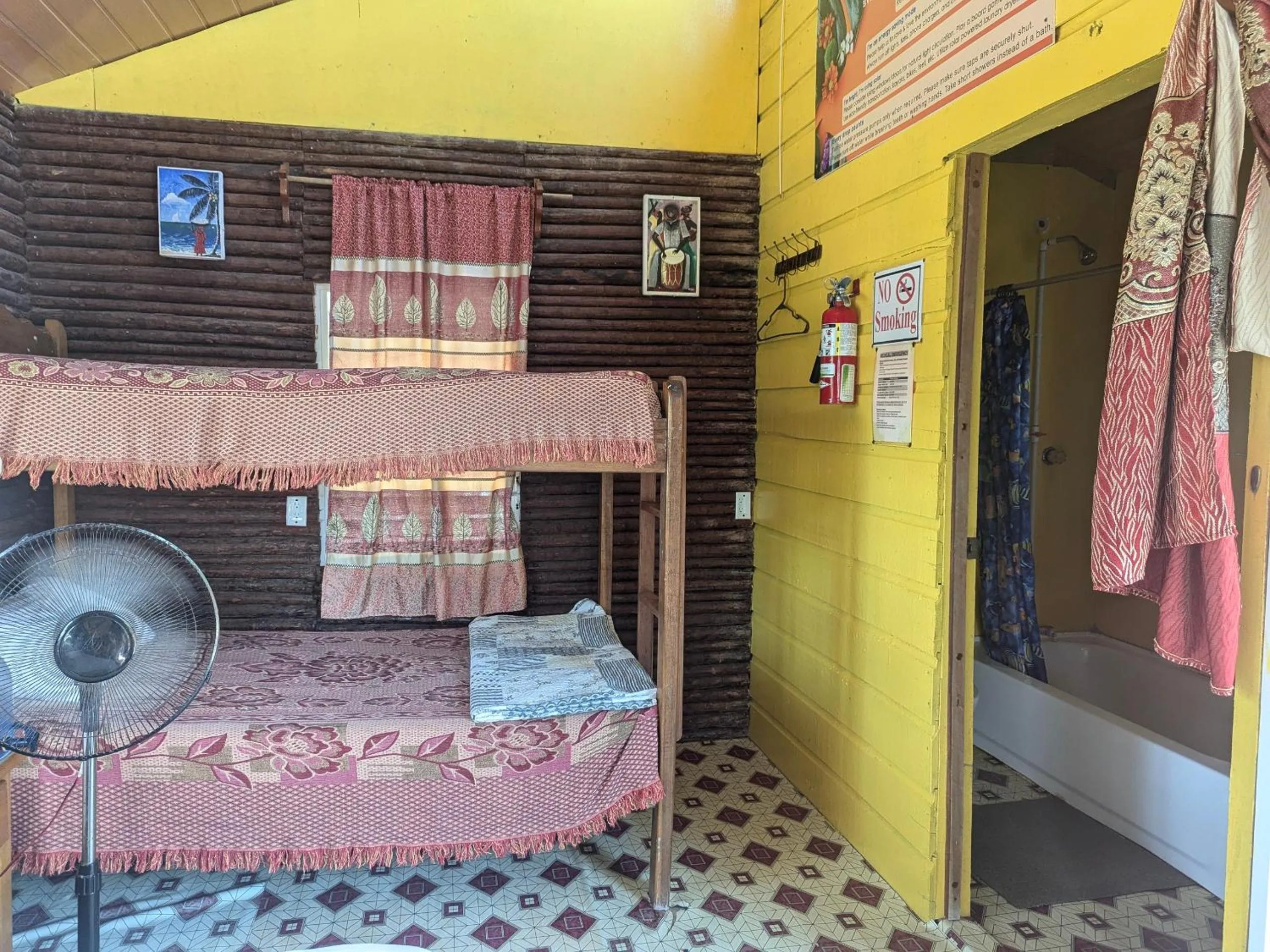 View (from property/room), Bed in Palmento Grove Garifuna Eco-Cultural & Healing Institute