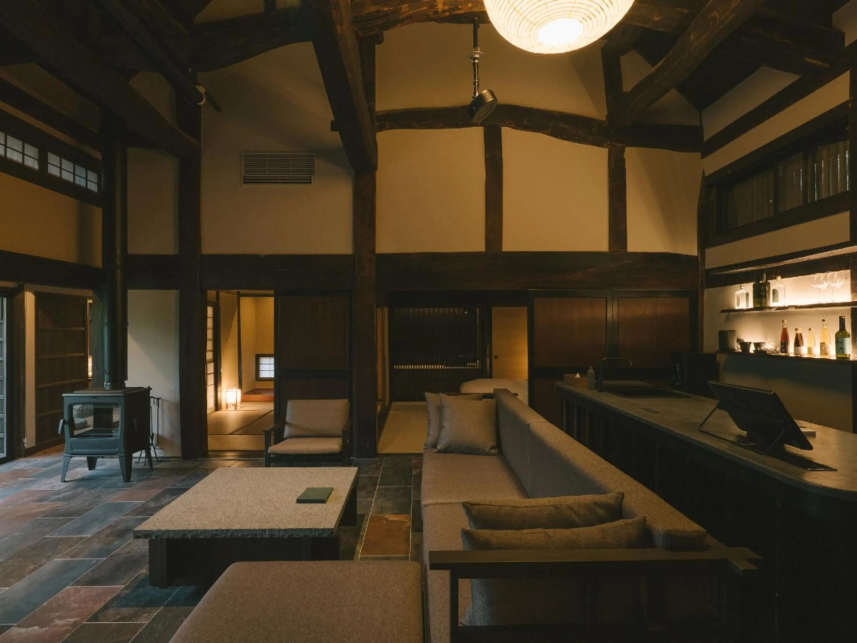 Living room in Ujosouan