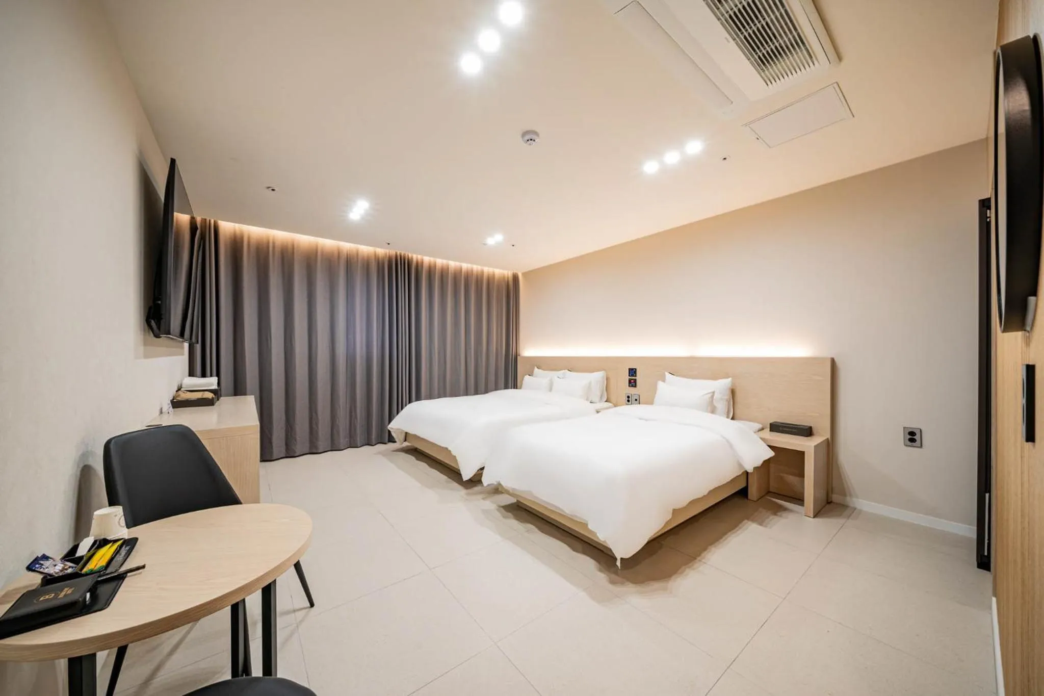 Bed in Mokpo Brown Dot Hotel Namak