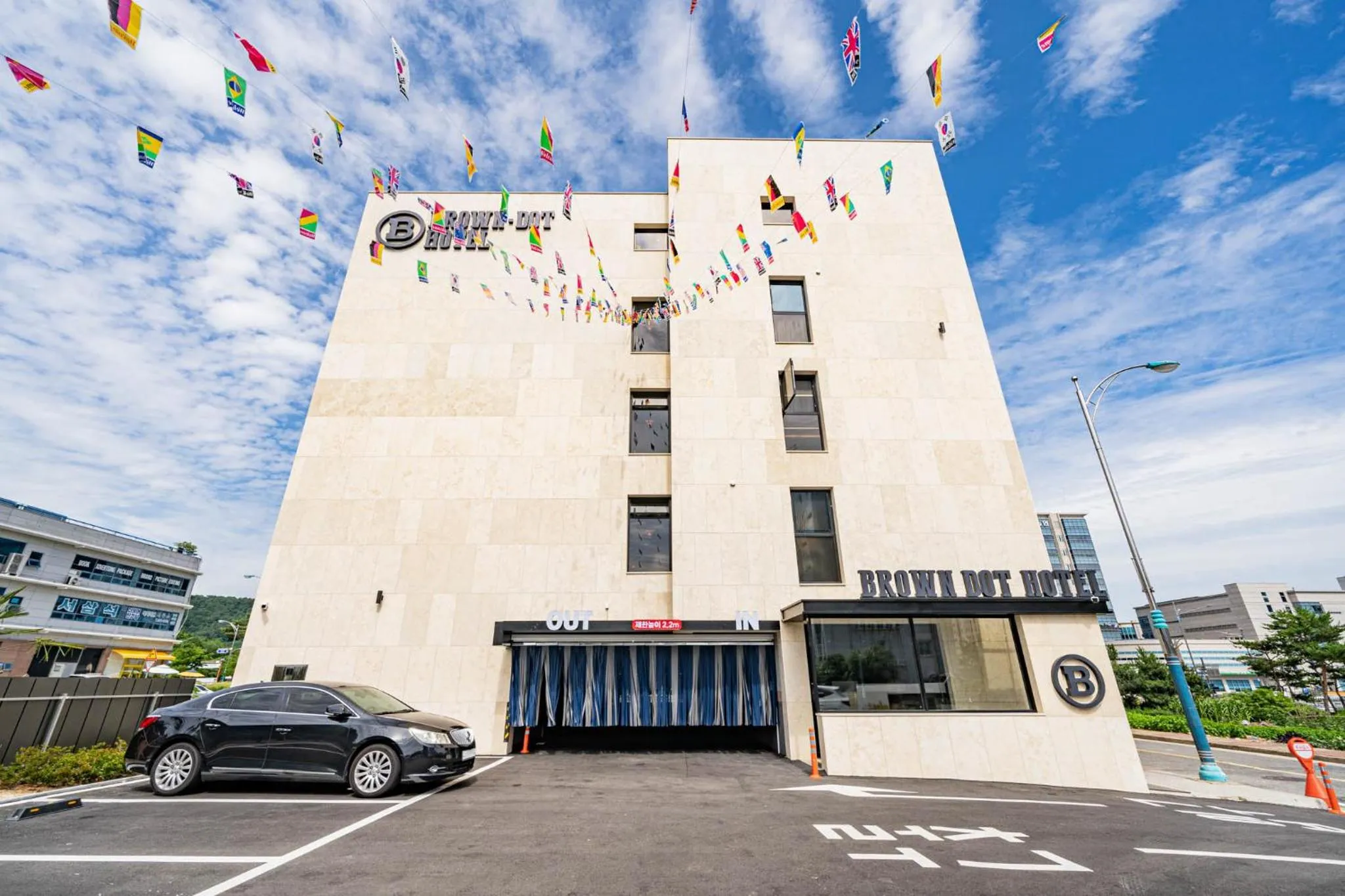 Property building in Mokpo Brown Dot Hotel Namak