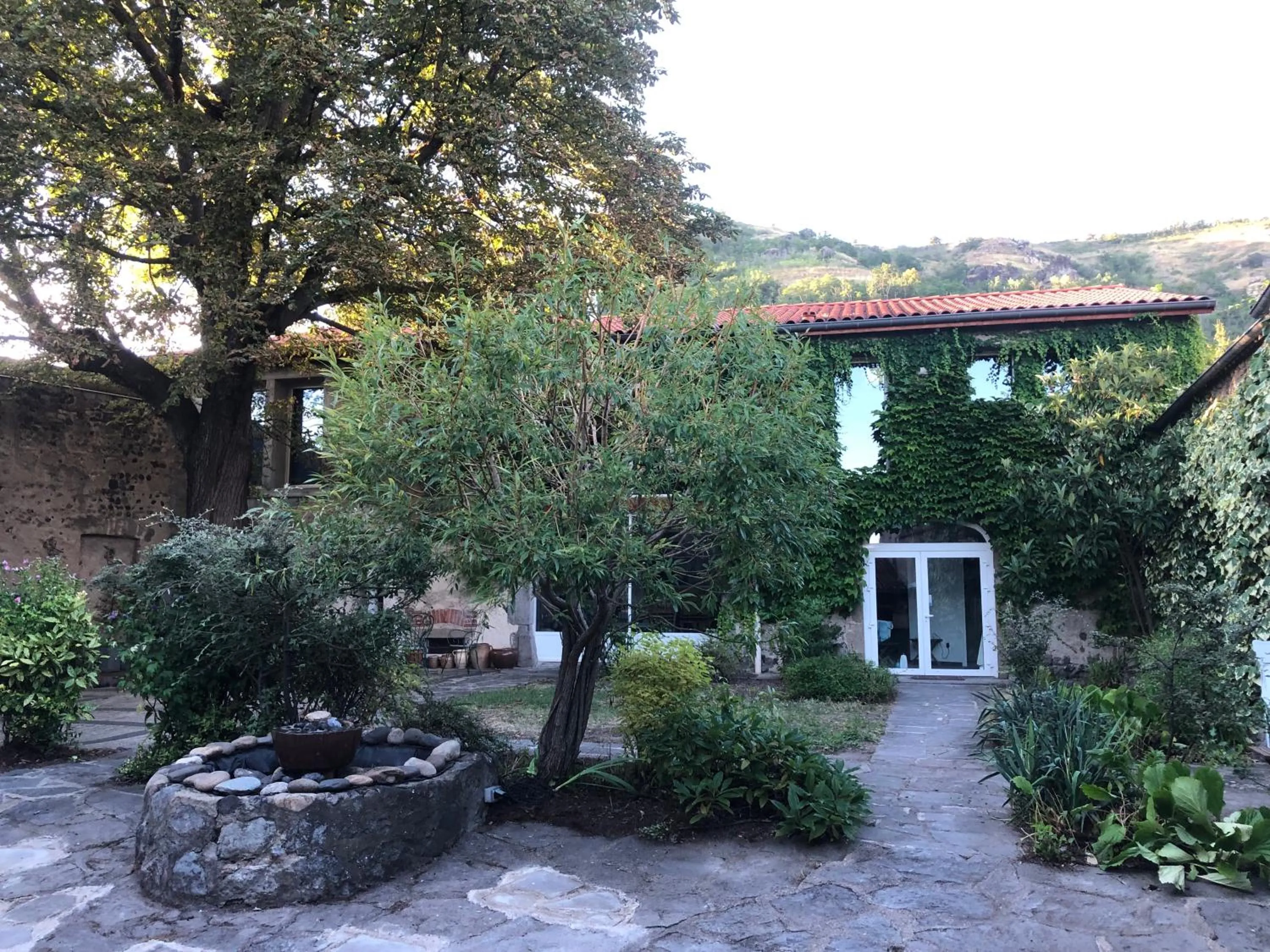 Garden view in la Cour Carrée