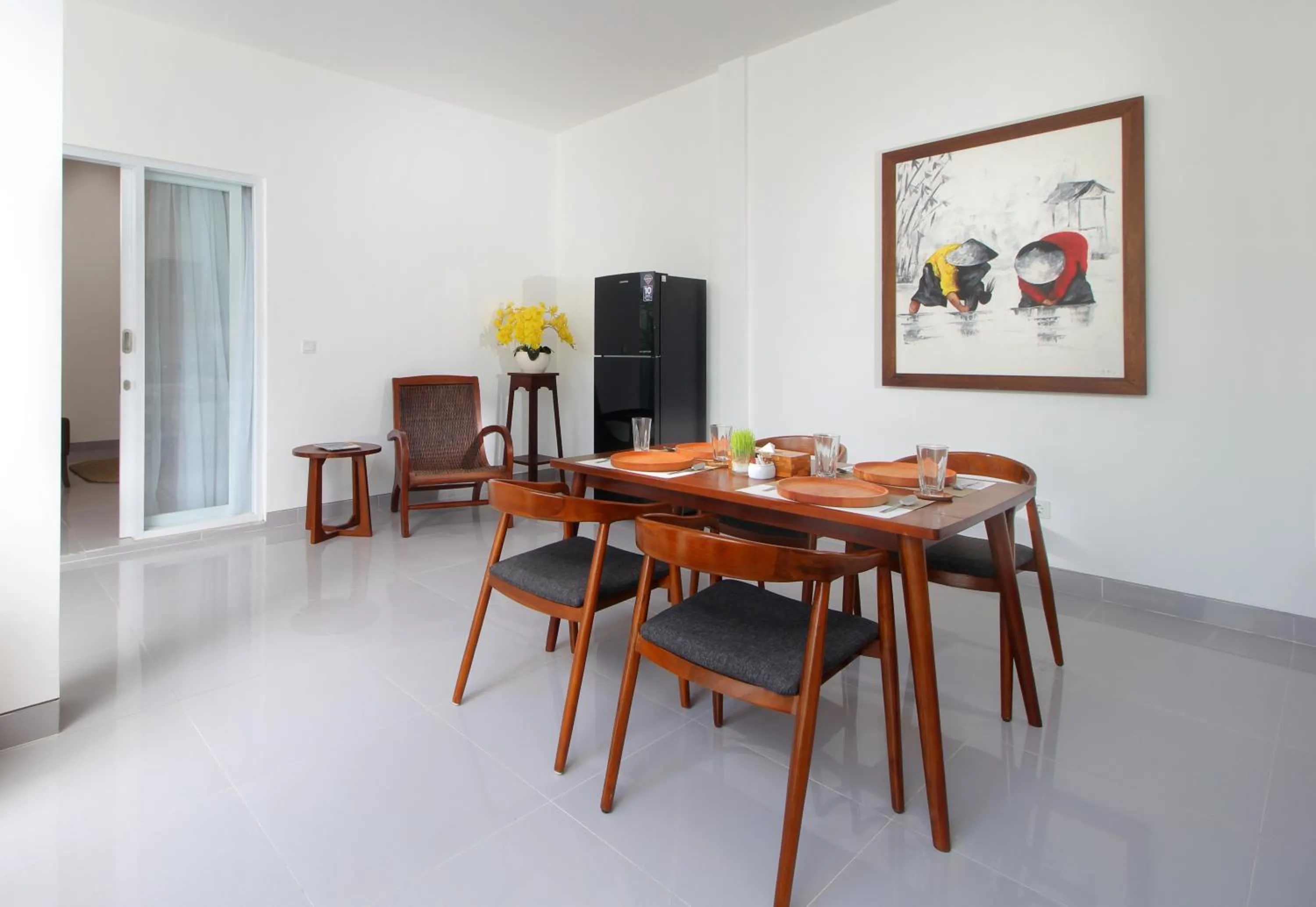 Dining area in Bougainvillea Villa Seminyak by Parigata